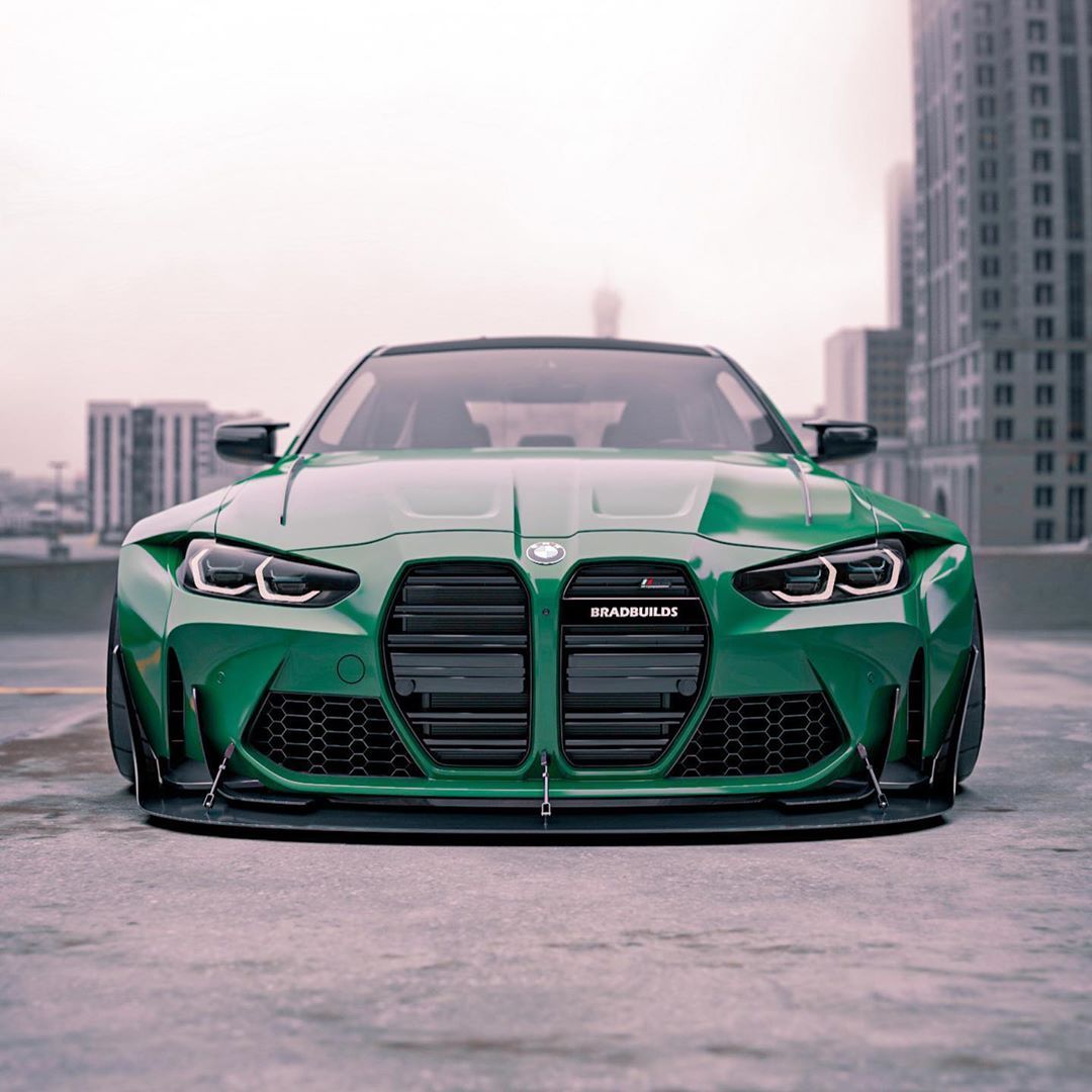 2021款宝马m4germanbunny宽体套件