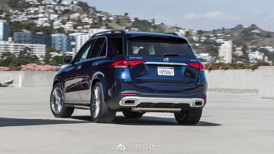 Mercedes-Benz GLE450，越看越顺眼了，有木有