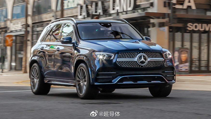 Mercedes-Benz GLE450，越看越顺眼了，有木有