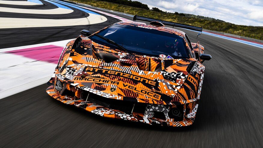 兰博基尼 SCV12 Hypercar设计图。