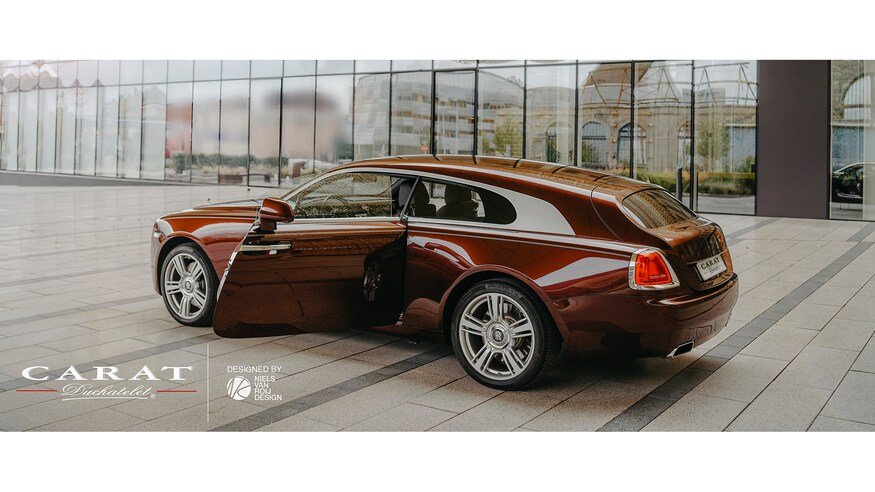 劳斯莱斯幻影旅行车，唯一一款双门后开式豪华旅行车？？？