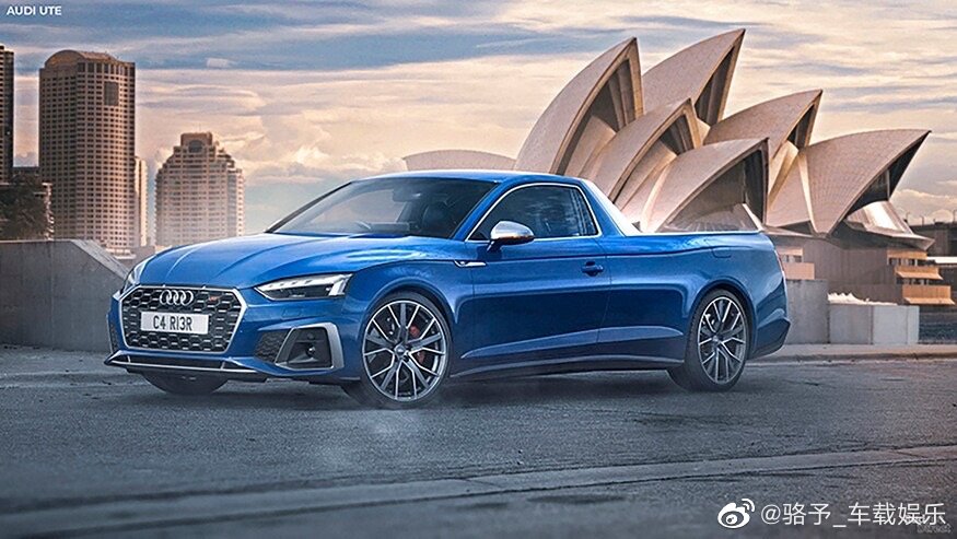 奥迪RS4和特斯拉Model 3+小型皮卡长啥样