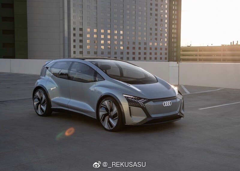 好看的汽车图片：拥有L4自动驾驶的奥迪AI-ME