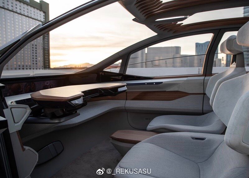 好看的汽车图片：拥有L4自动驾驶的奥迪AI-ME