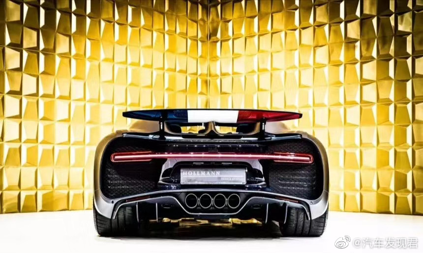 110周年特别版车型，全球限量20台，布加迪Chiron Sport 110 Ans