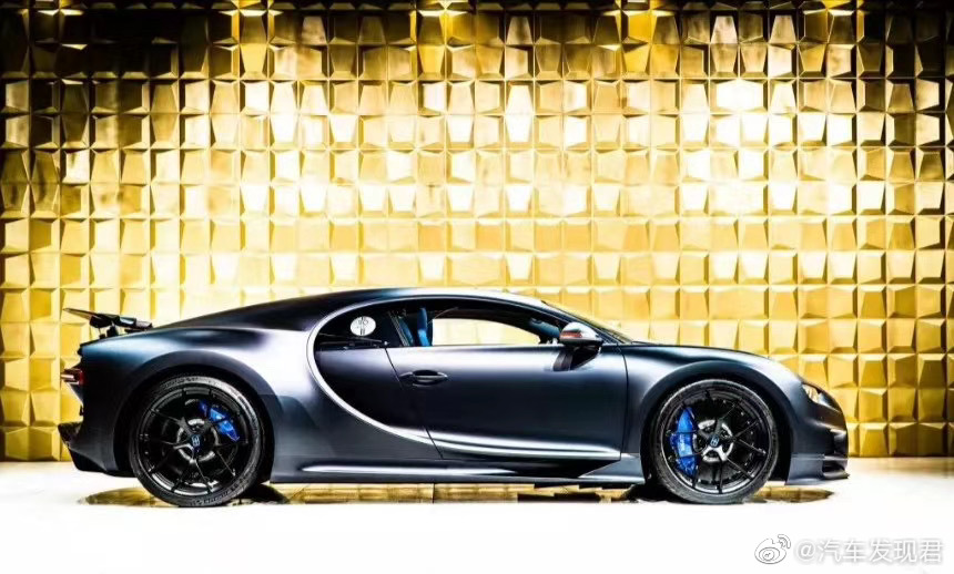 110周年特别版车型，全球限量20台，布加迪Chiron Sport 110 Ans