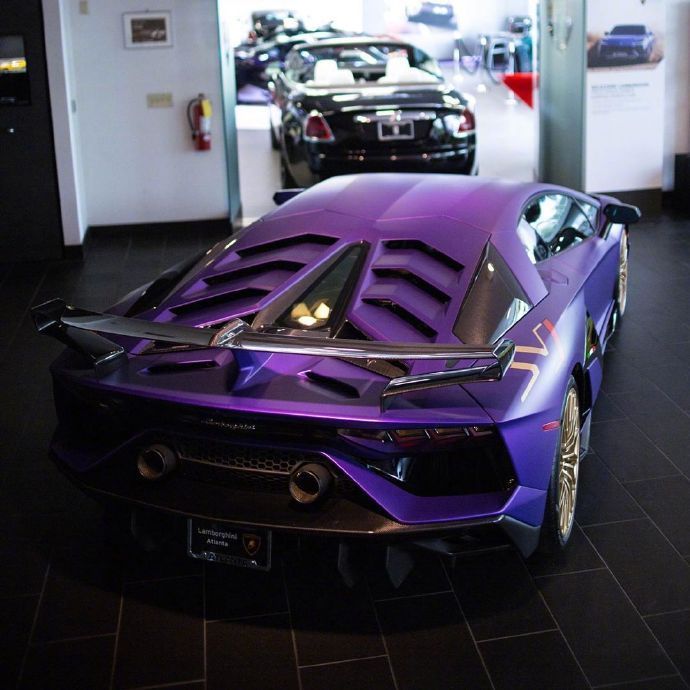 汽车美图赏析：兰博基尼Aventador SVJ 漂亮