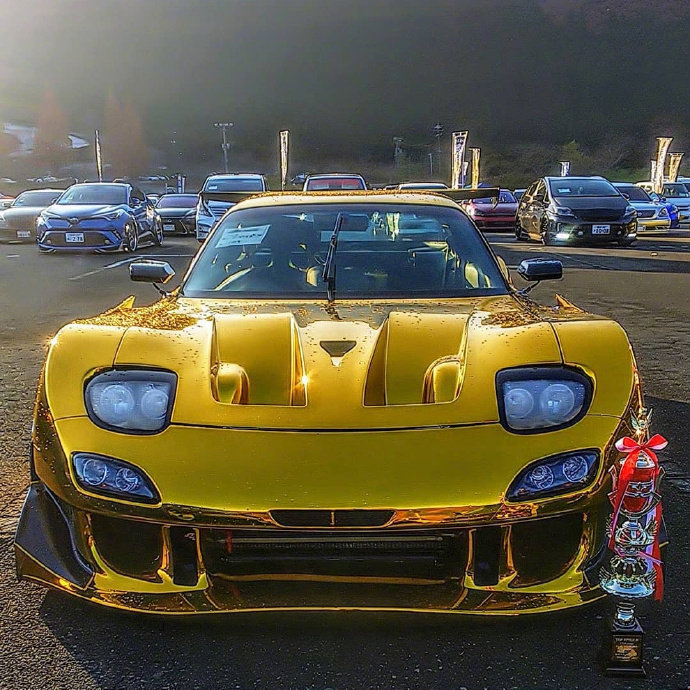 马自达RX-7黄金战车，你喜欢吗？