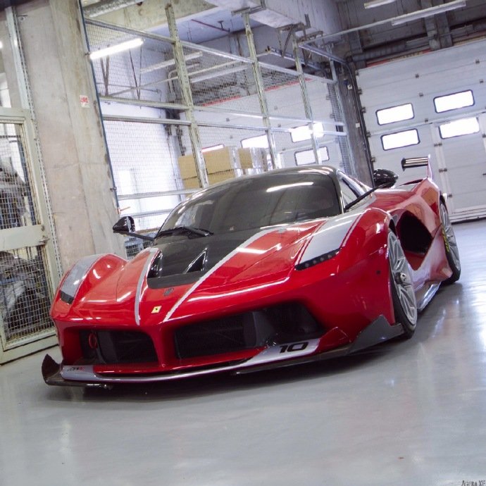 超帅的赤色法拉利LaFerrari FXXK！你喜好吗？