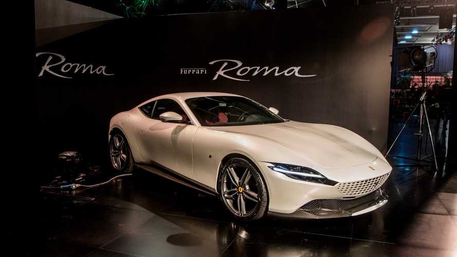 18张图片看个够，法拉利Roma罗马实车图集。