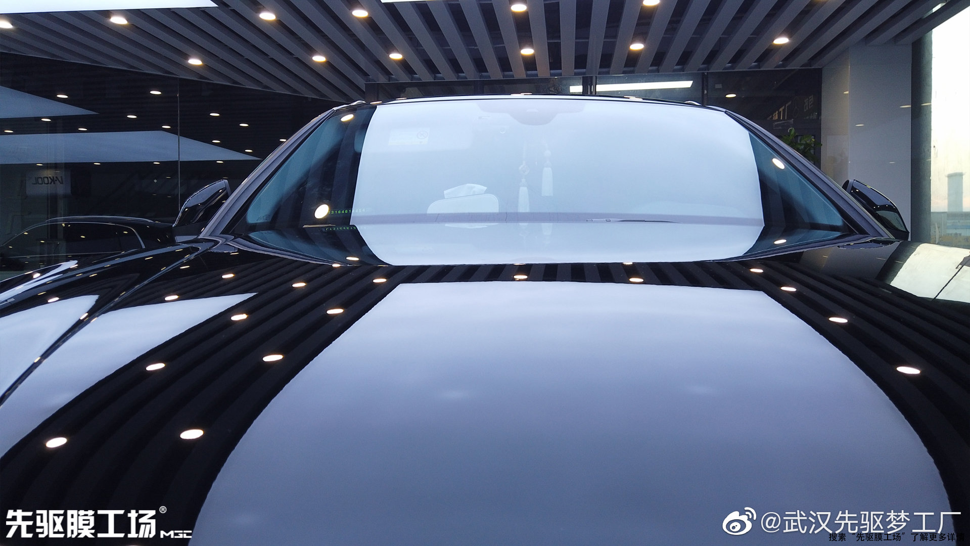 施工车型：奥迪q5 施工项目：装贴威固VK70顶级隔热膜
