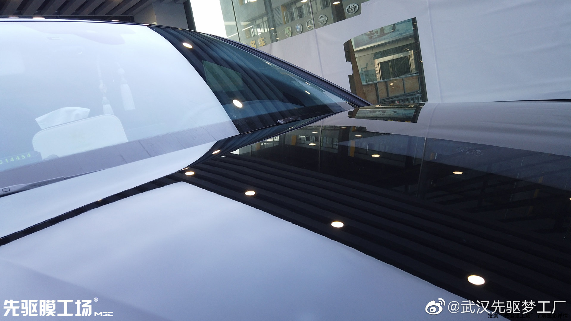 施工车型：奥迪q5 施工项目：装贴威固VK70顶级隔热膜