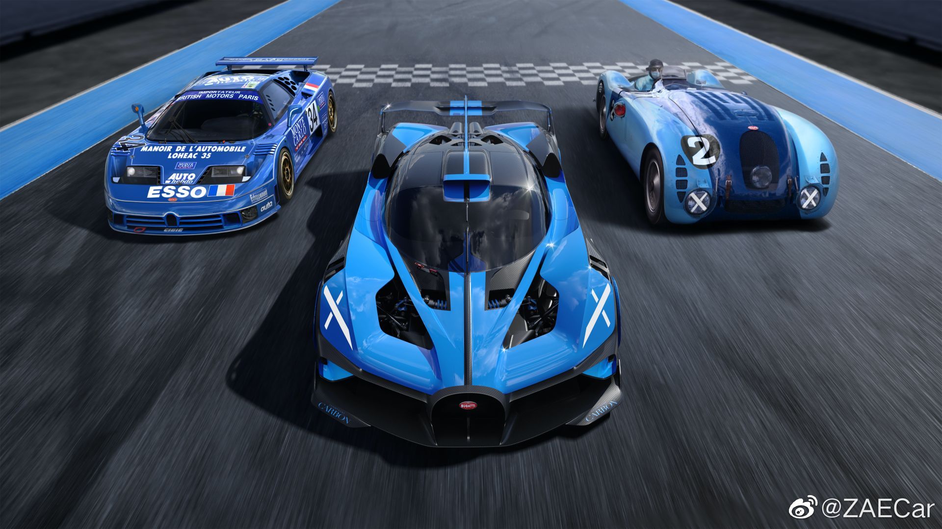 布加迪概念车，标志着布加迪未来的发展方向