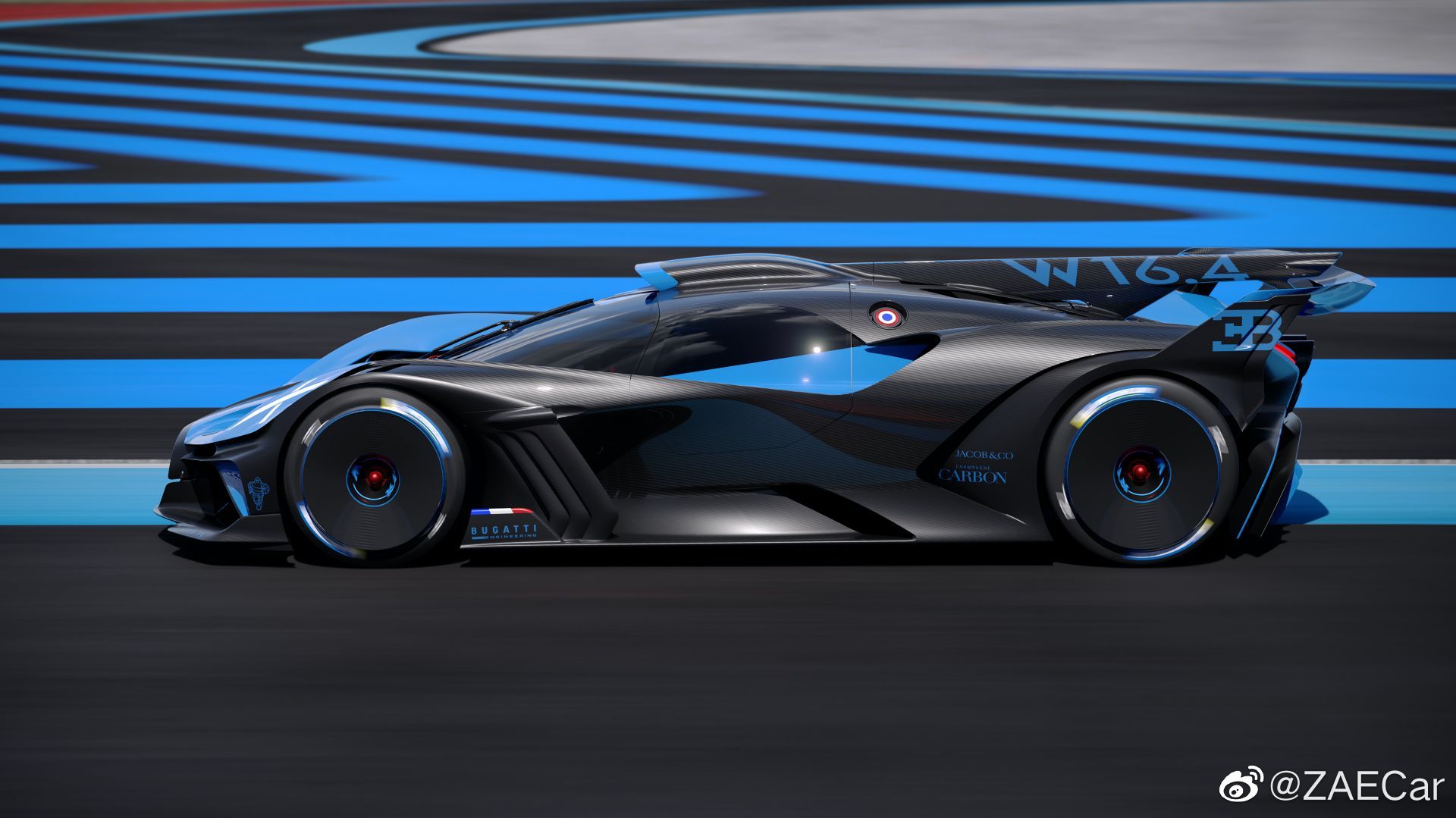 布加迪概念车，标志着布加迪未来的发展方向