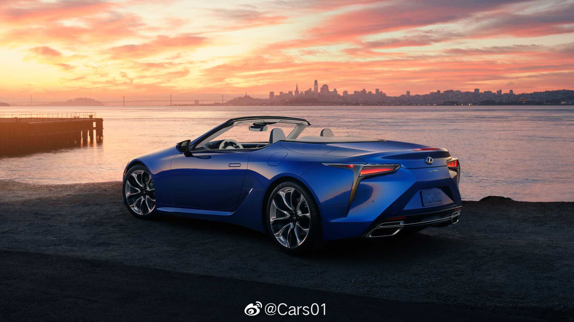 雷克萨斯LC500 Convertible官图发布！