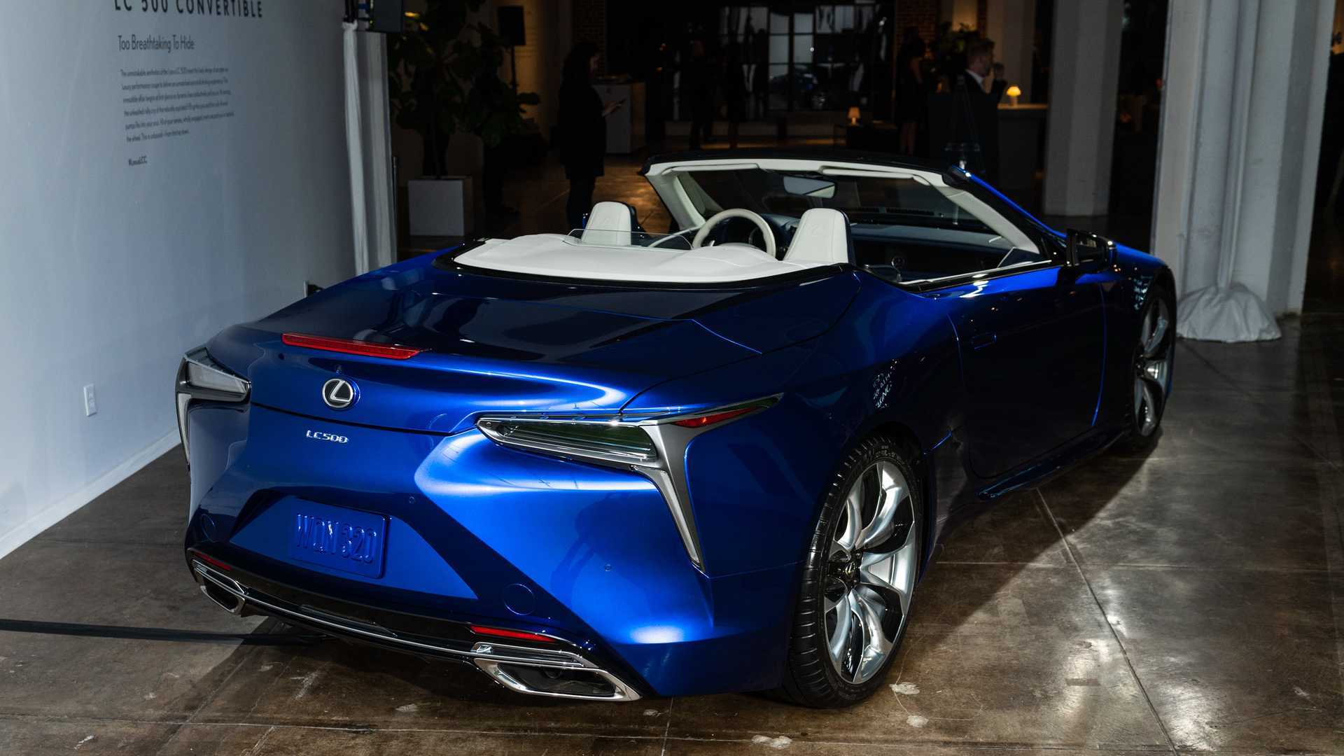 2019洛杉矶车展，雷克萨斯LC500 Convertible