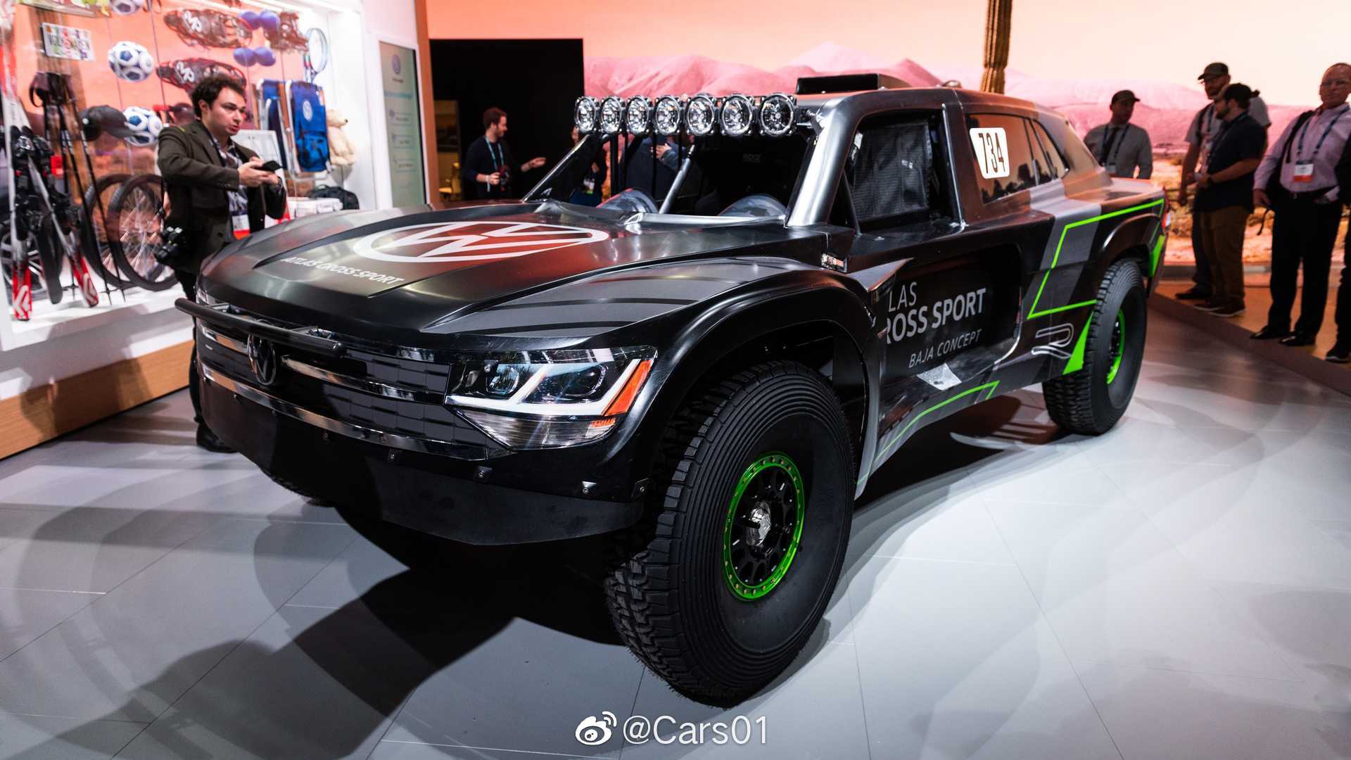 大众atlas cross sport r拉力赛车 cars01车闻(motor1)