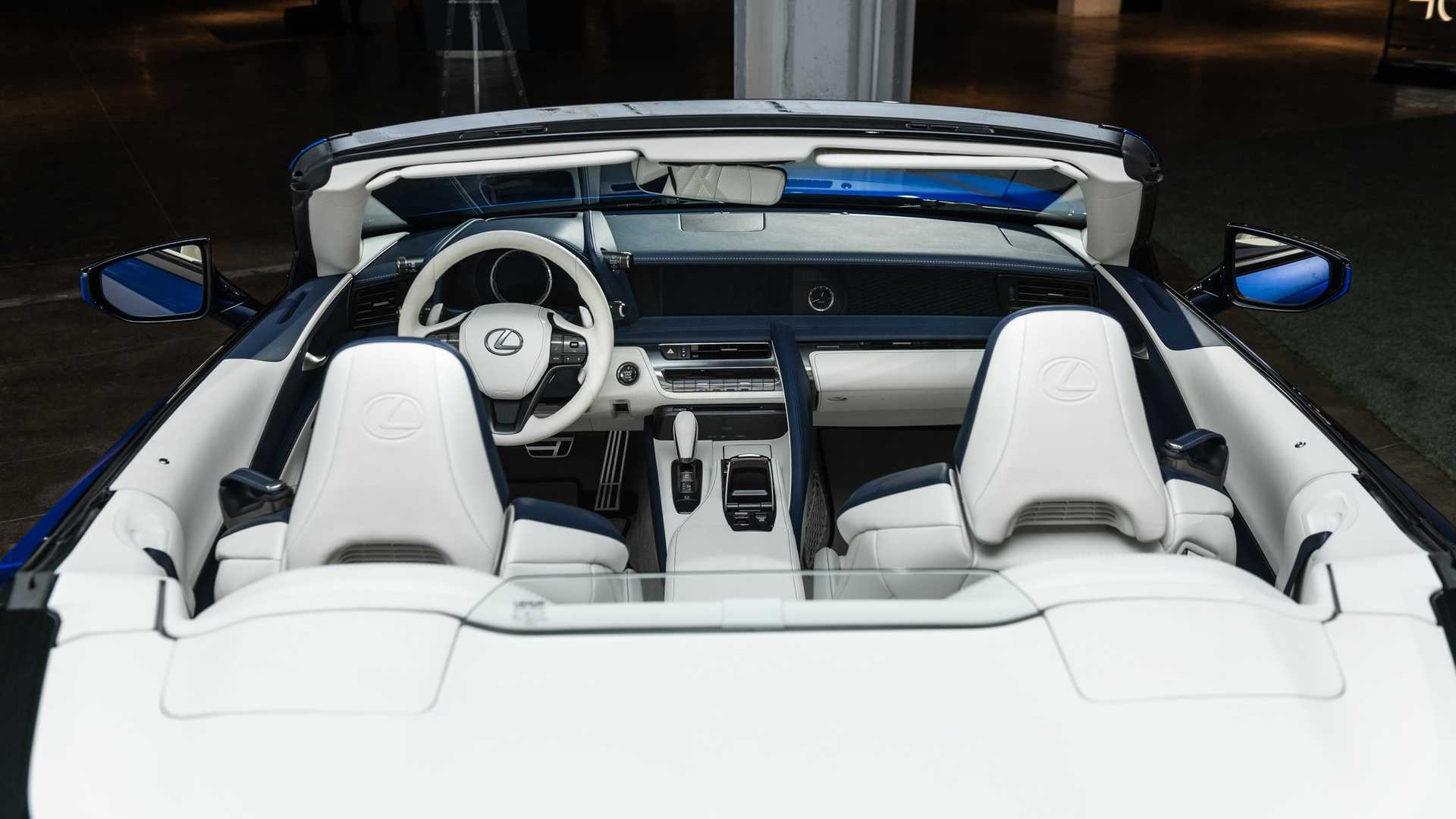 2019洛杉矶车展，雷克萨斯LC500 Convertible