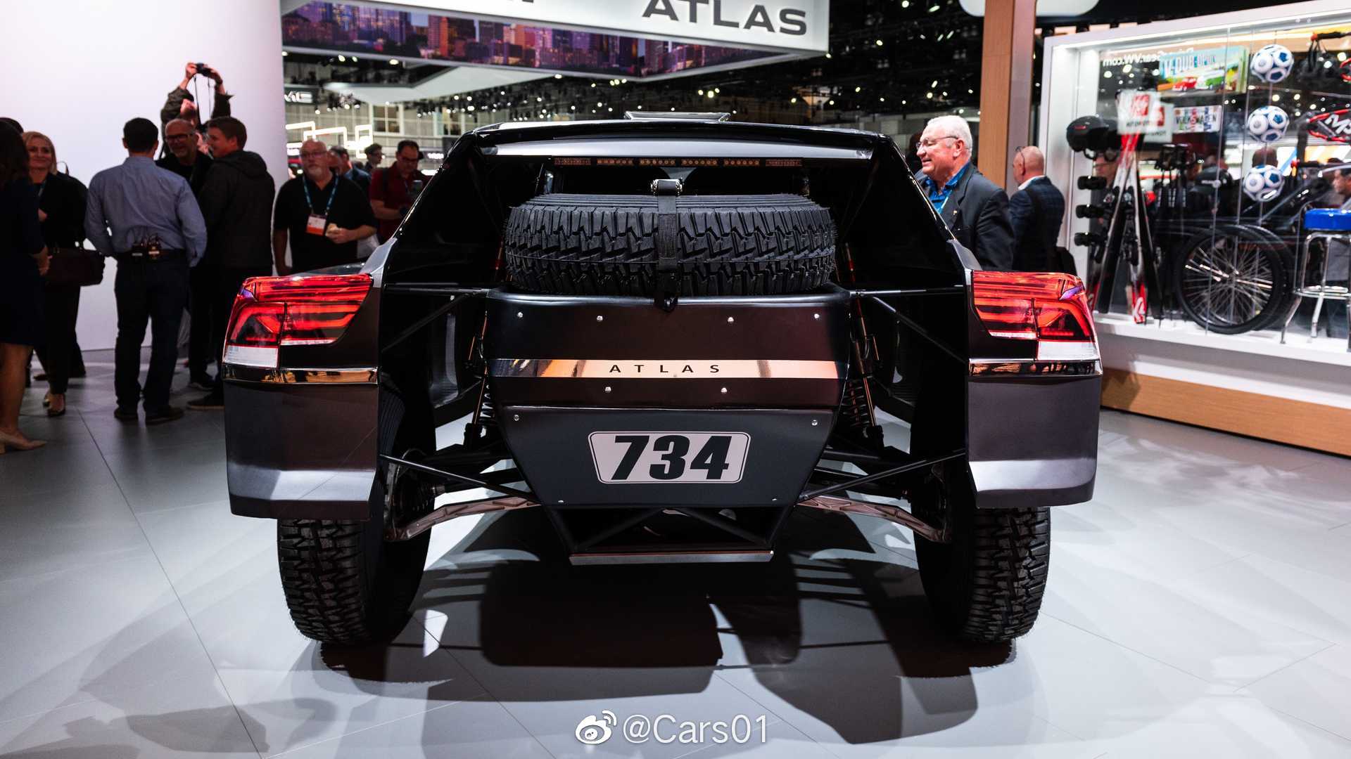 大众Atlas Cross Sport R拉力赛车 cars01车闻（Motor1）