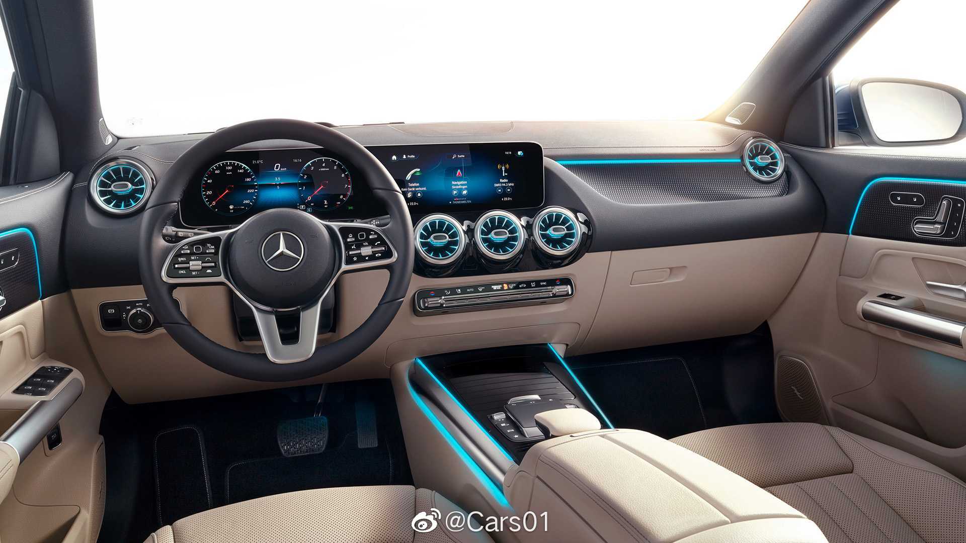 全新一代梅赛德斯-奔驰GLA官图发布