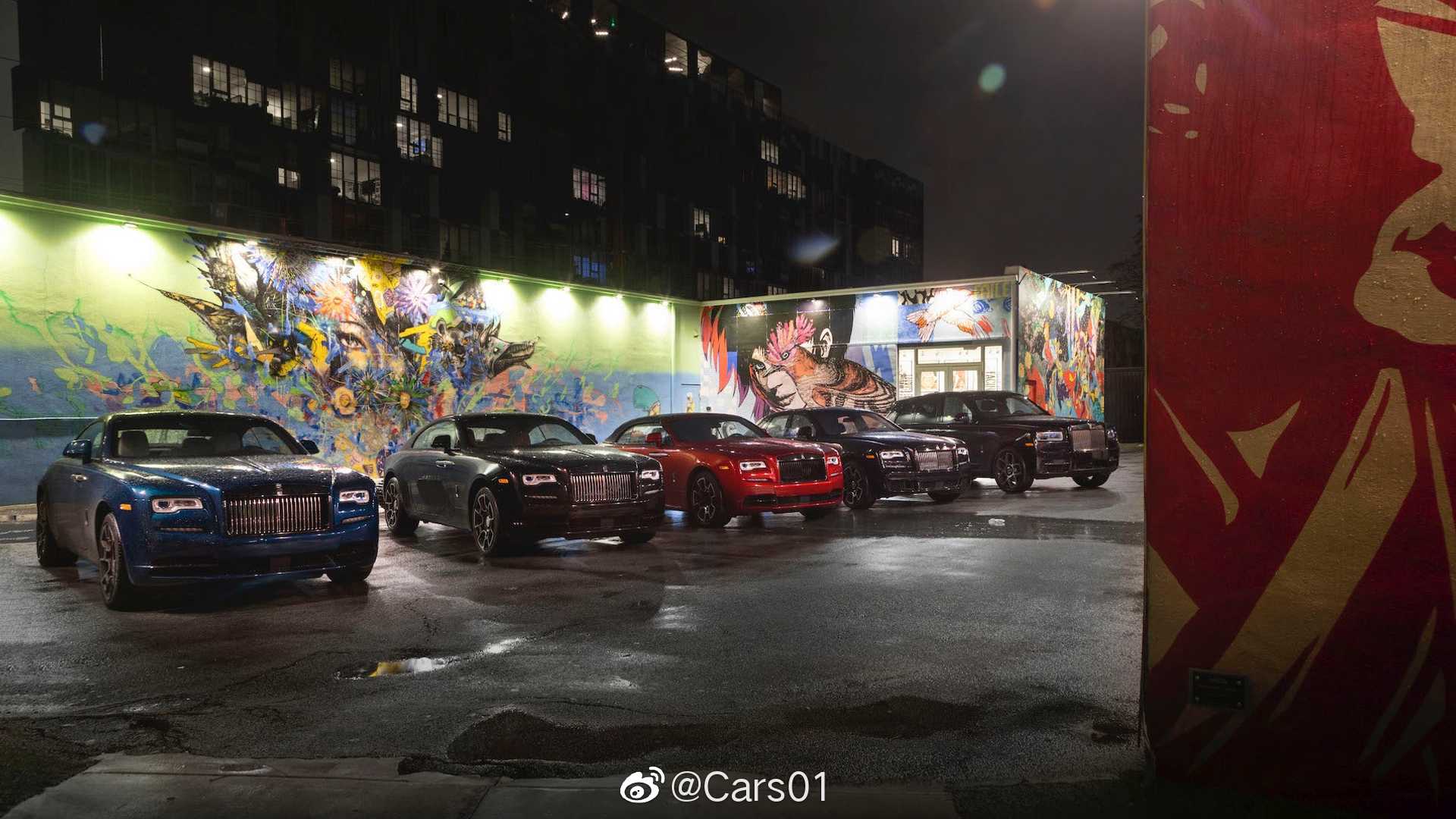 汽车美图：迈阿密，劳斯莱斯Black Badge