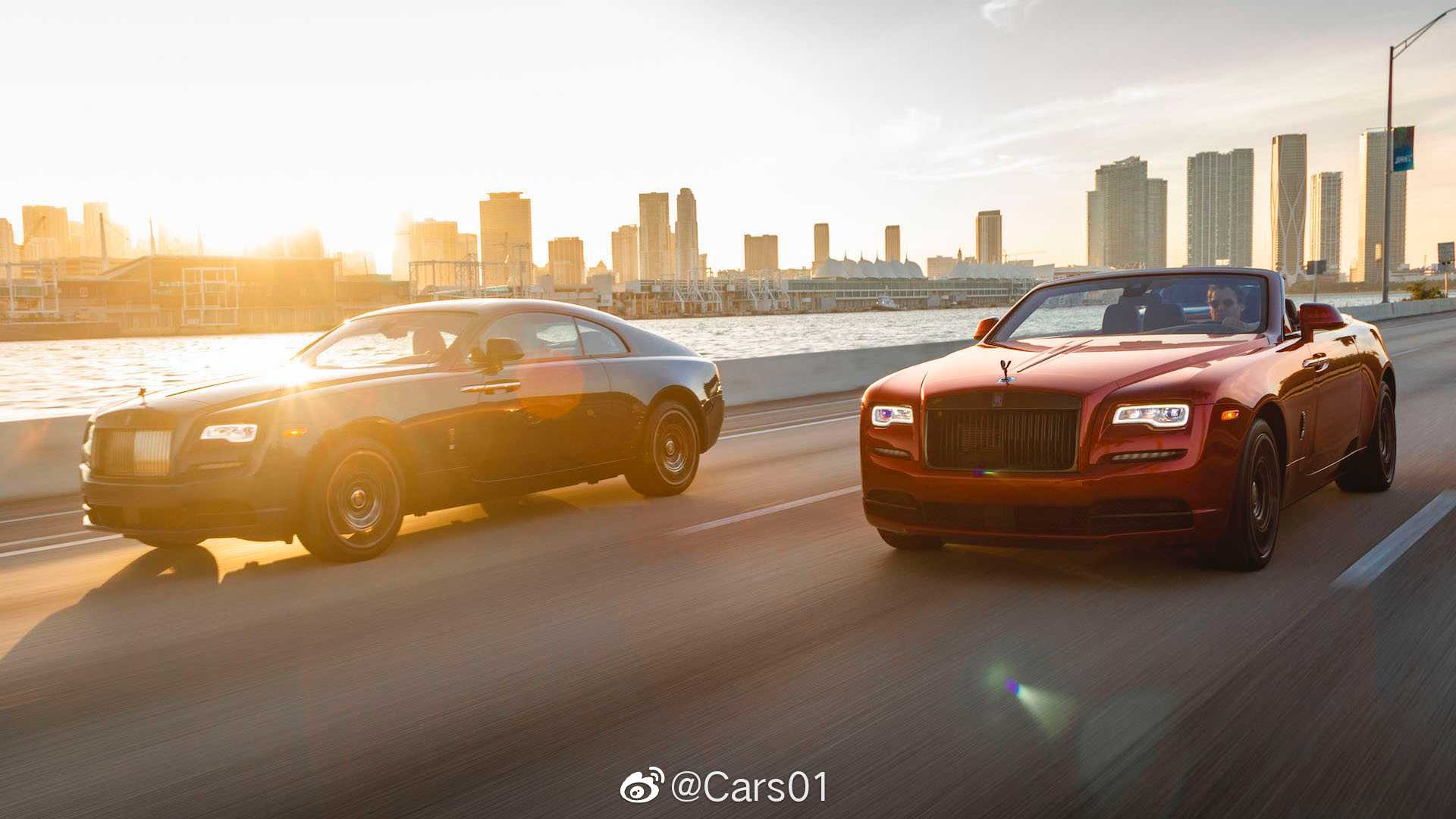 汽车美图：迈阿密，劳斯莱斯Black Badge