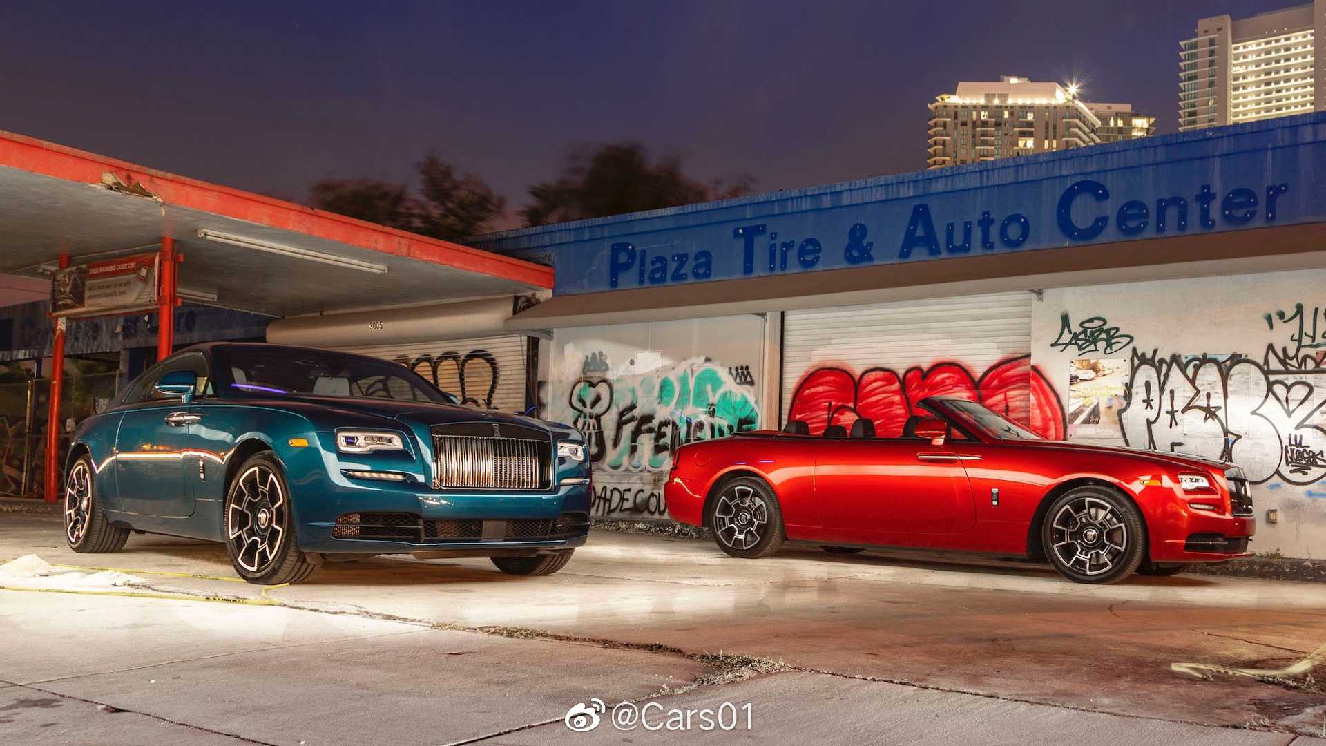 汽车美图：迈阿密，劳斯莱斯Black Badge