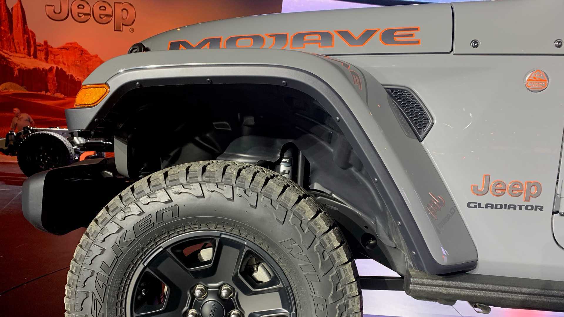 2020芝加哥车展，Jeep Gladiator Mojave特别版