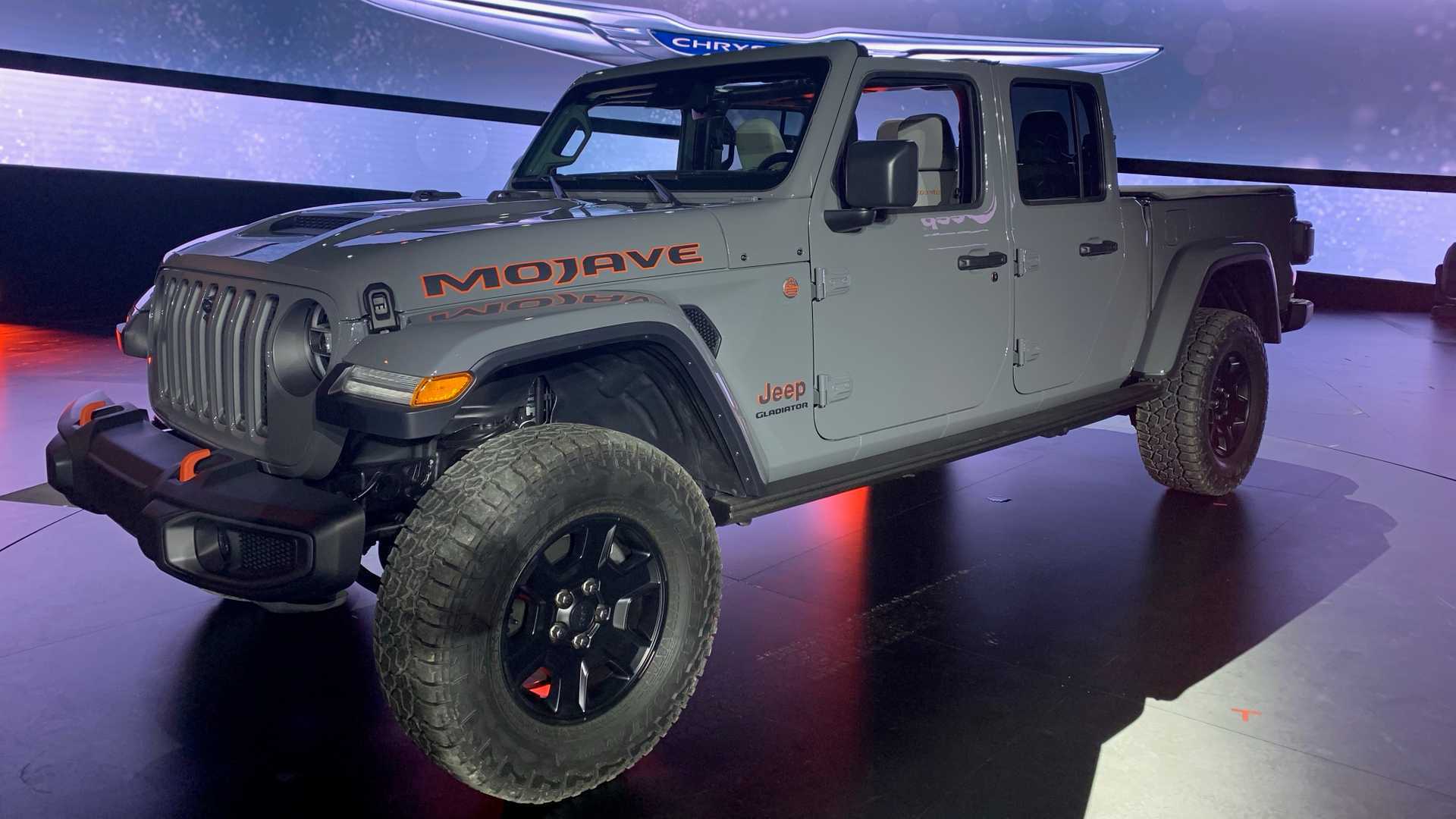 2020芝加哥车展，Jeep Gladiator Mojave特别版