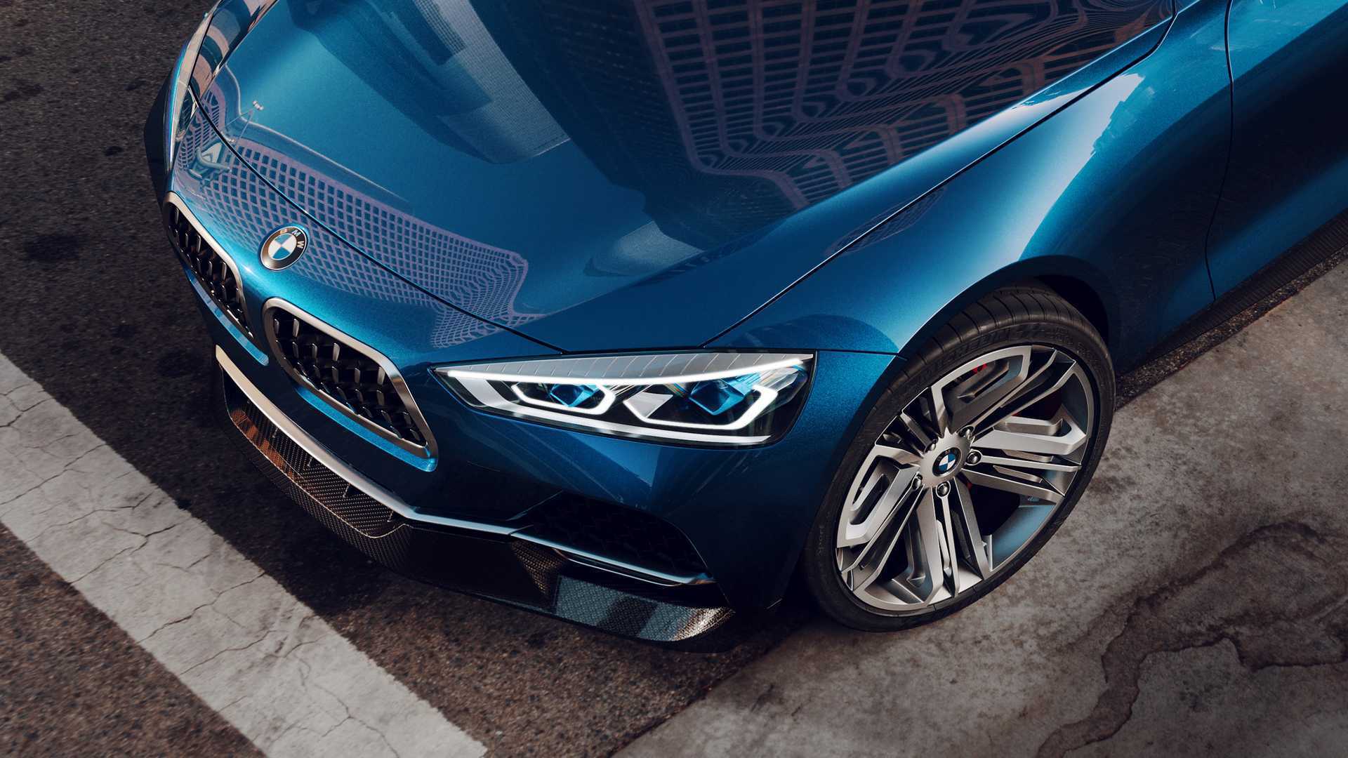 宝马概念车发布，超帅！