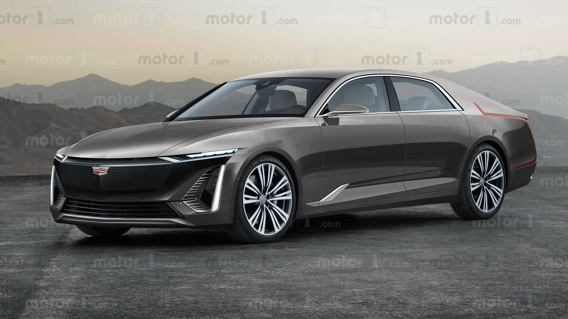 非官方Cadillac Celestiq 渲染图。