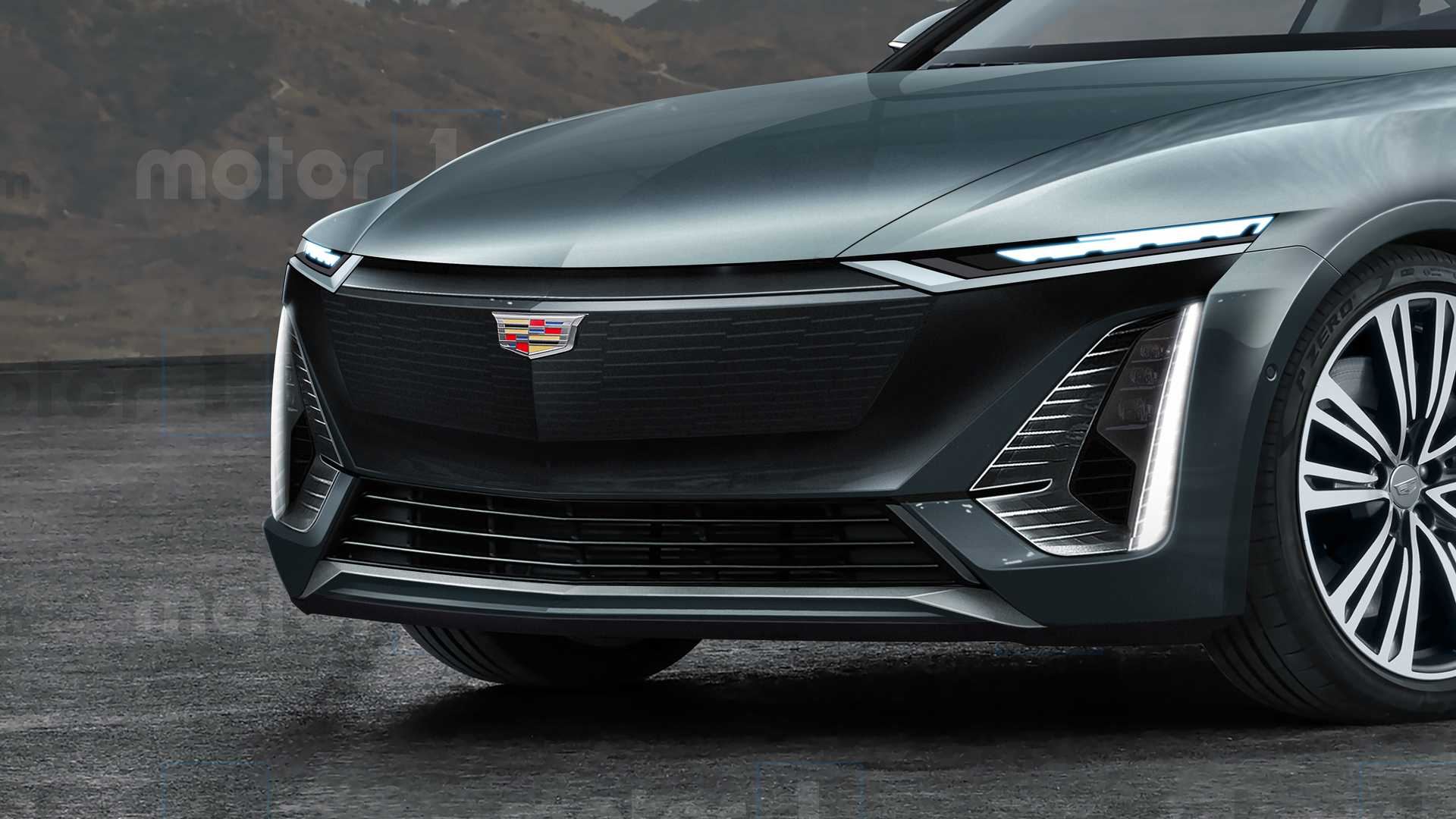 非官方Cadillac Celestiq 渲染图。