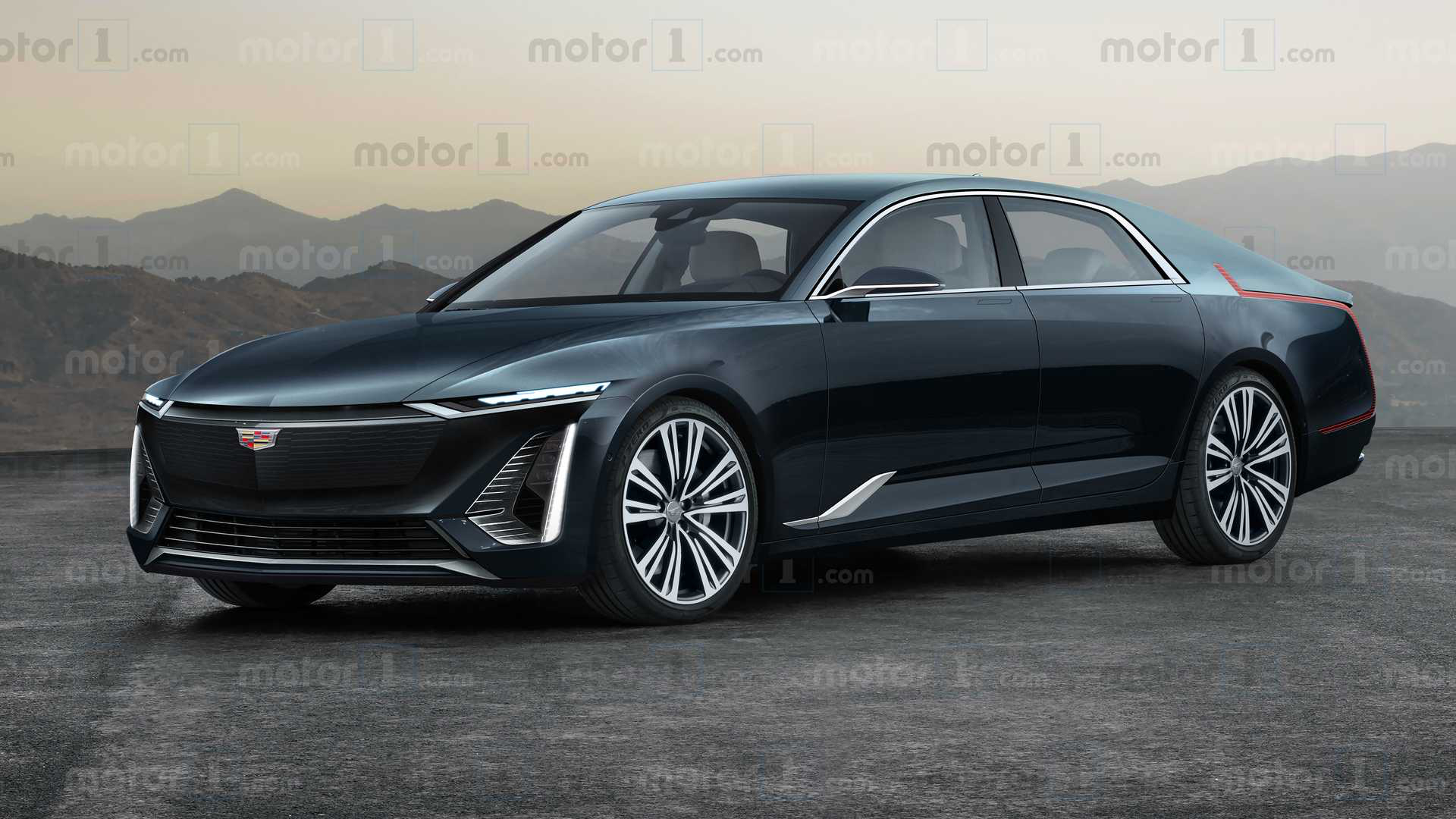 非官方Cadillac Celestiq 渲染图。
