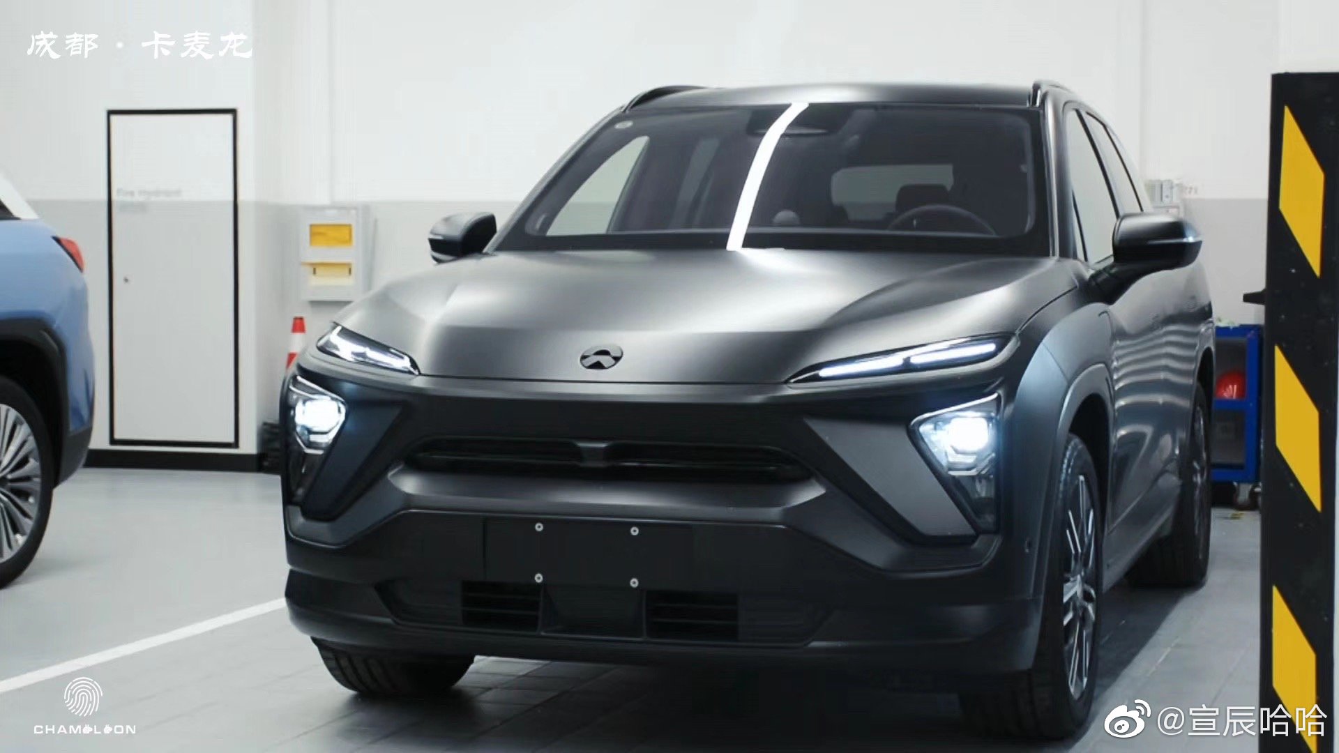 黑武士 蔚来ES6  Chameleon车身定制