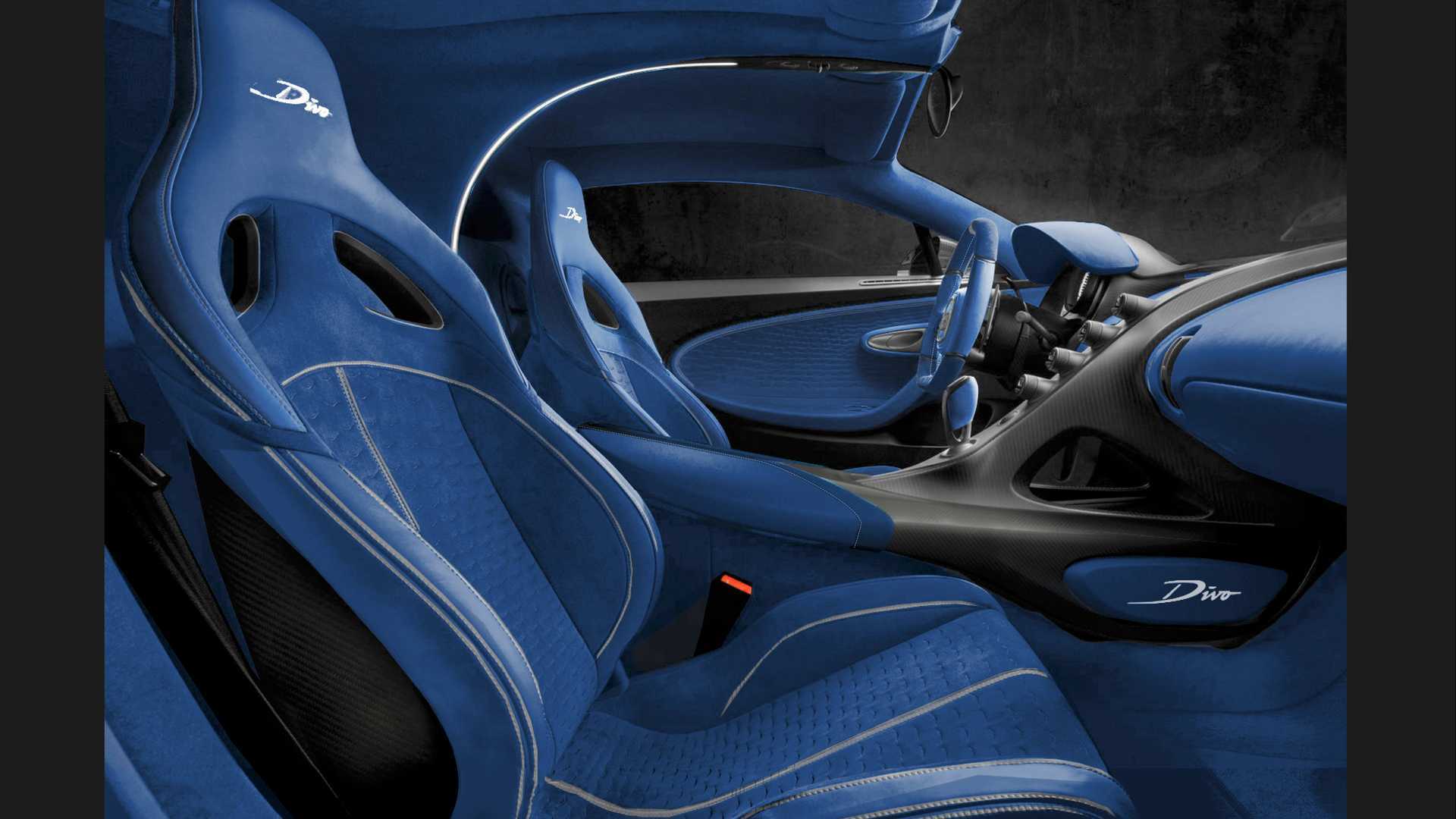 500万欧元布加迪 Divo 颜色组合。