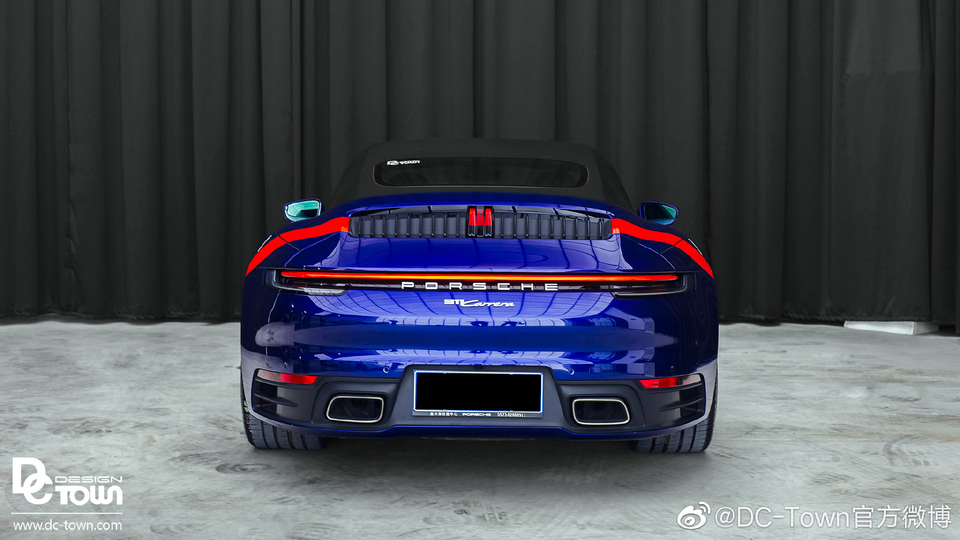 DC出品： 保时捷911 Safety Car拉花完工