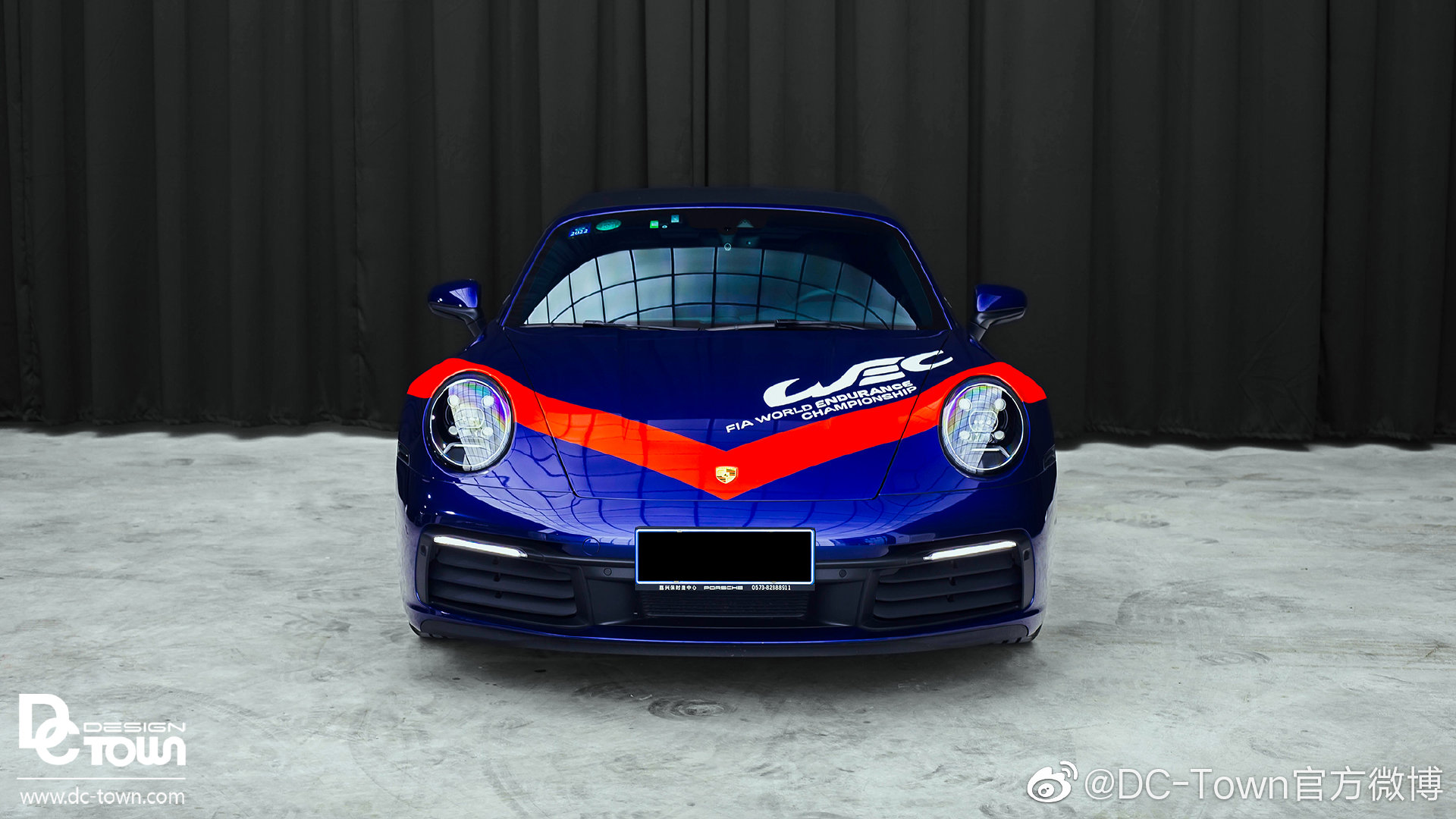 DC出品： 保时捷911 Safety Car拉花完工