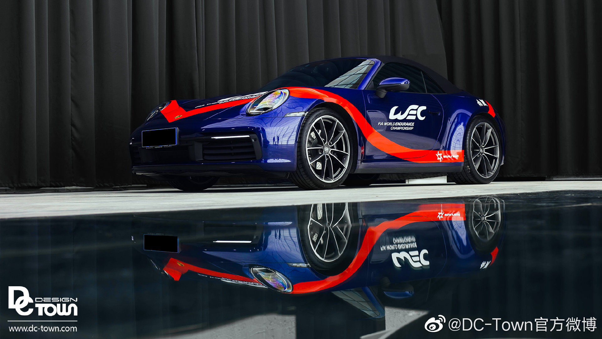 DC出品： 保时捷911 Safety Car拉花完工