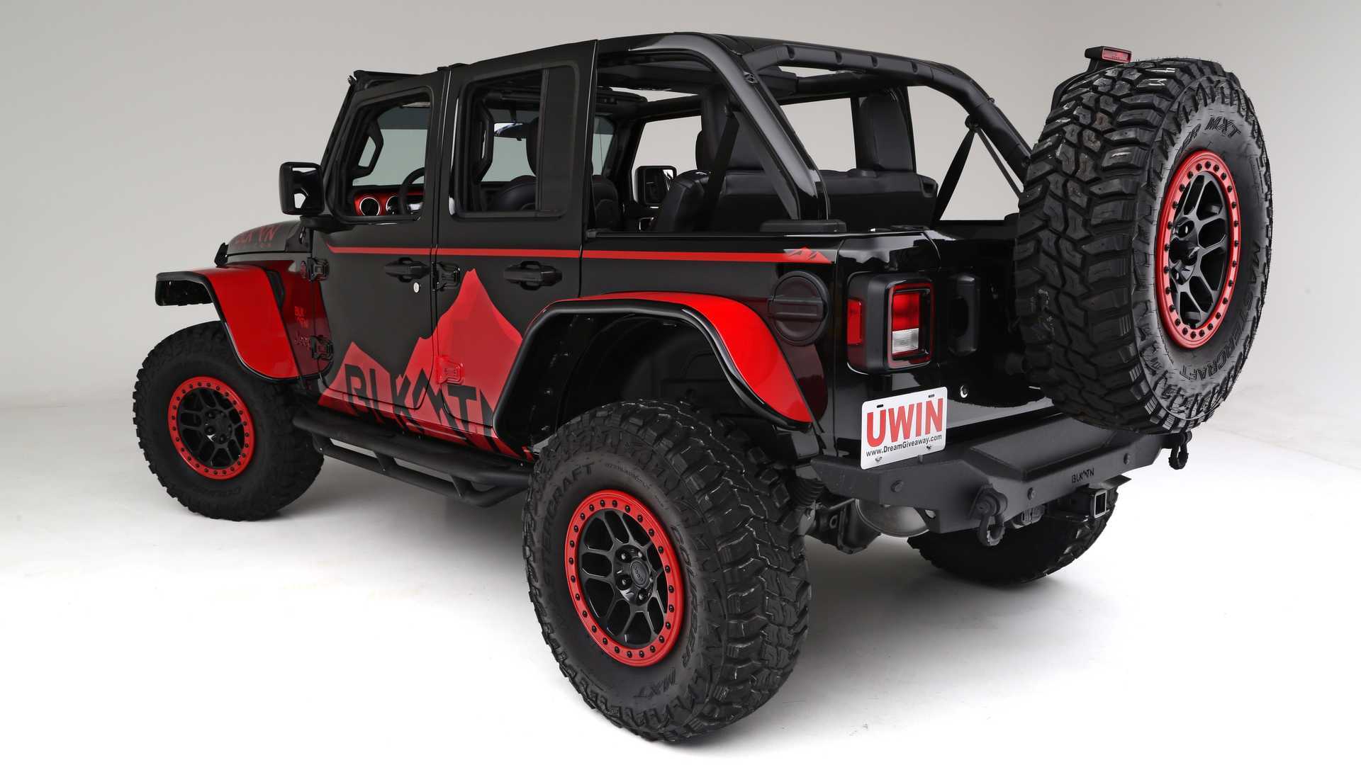 blkmtn定制的jeep牧马人rubicon.