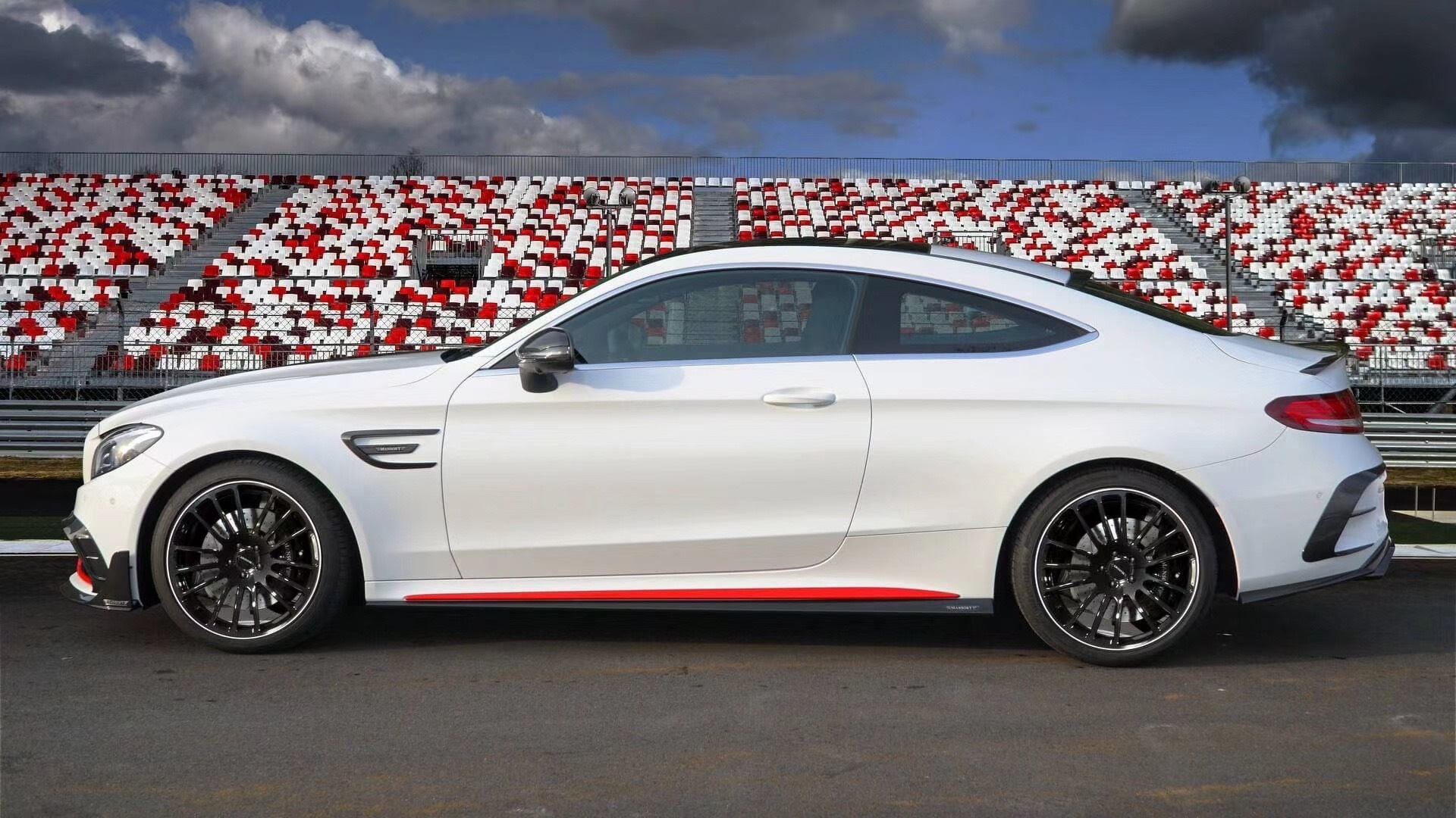 mansory奔驰c43c63coupe碳纤维件