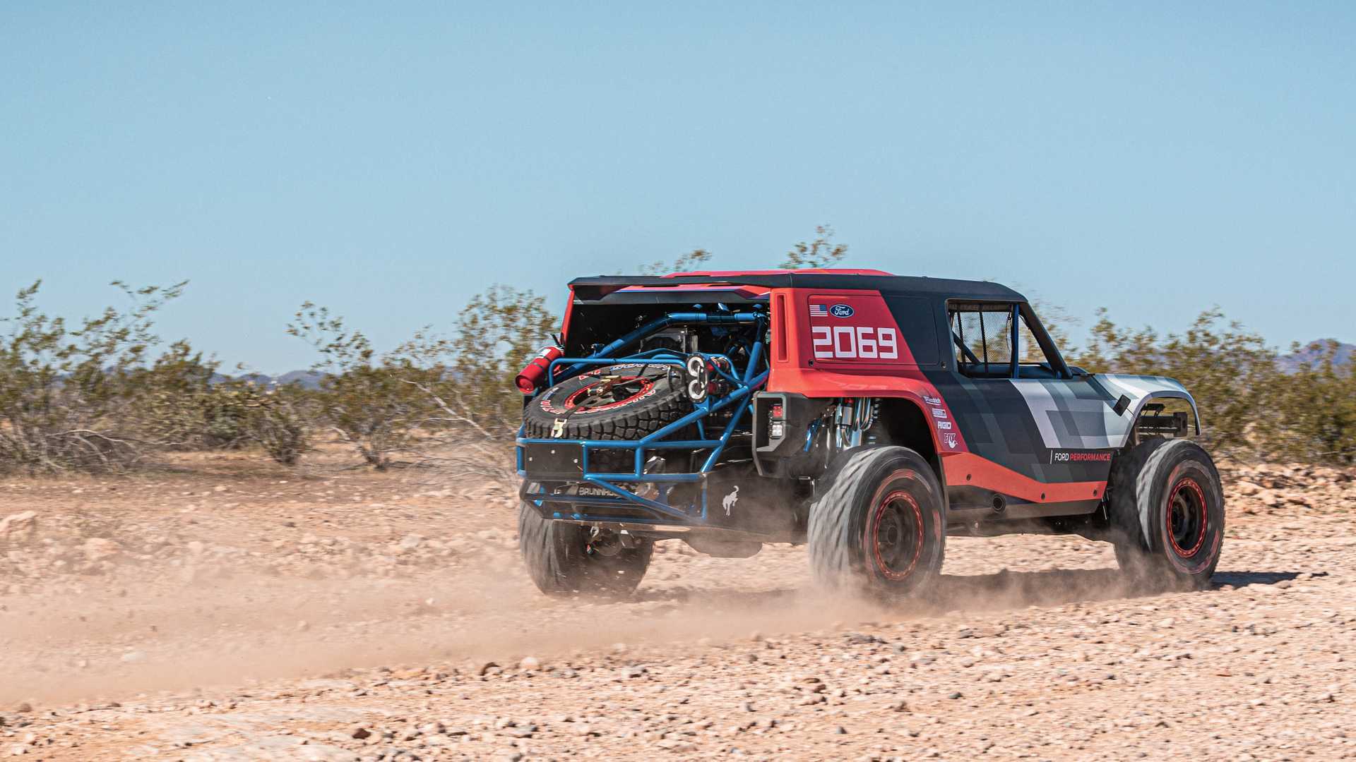 福特Bronco R（Raptor）高速越野SUV驾到。