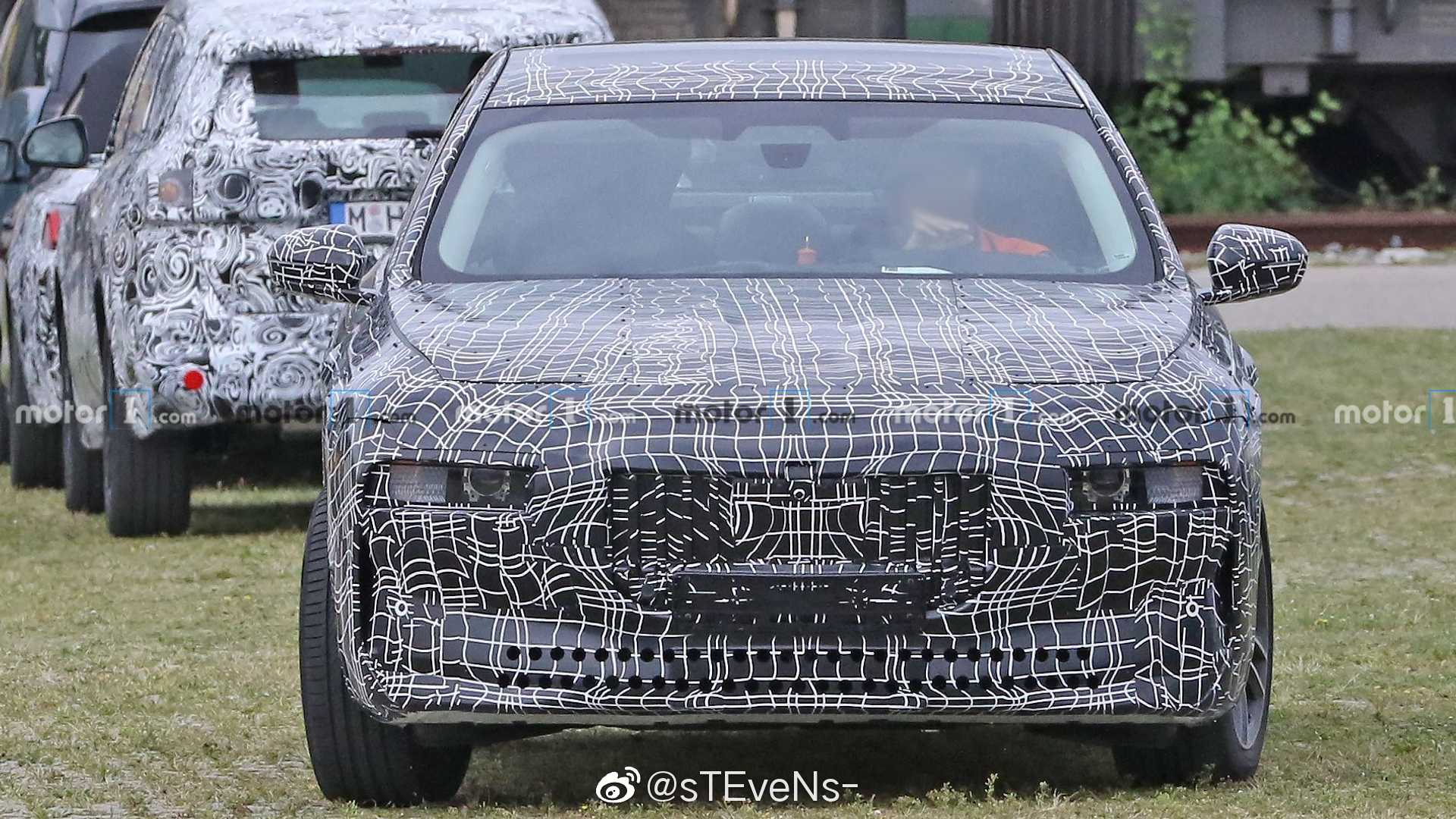 高清汽车美图：下一代BMW 7系原型测试车曝光