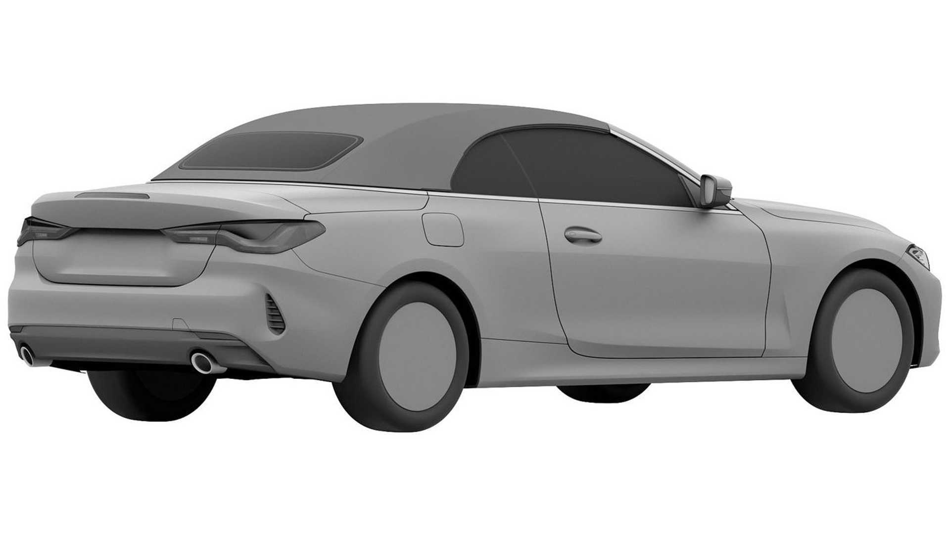 2022款宝马 4 Series Convertible通过中国专利局被泄密。