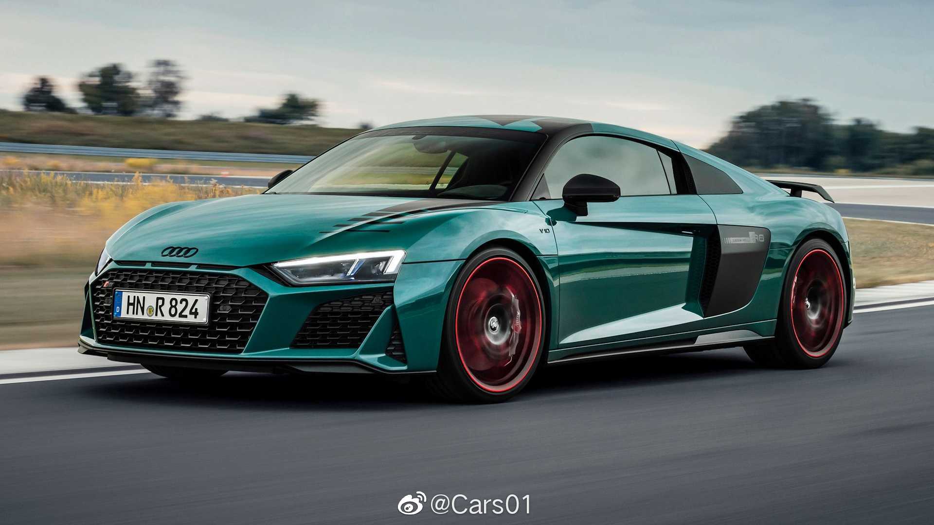 奥迪R8 Green Hell Edition(绿色地狱版)，限量50台。