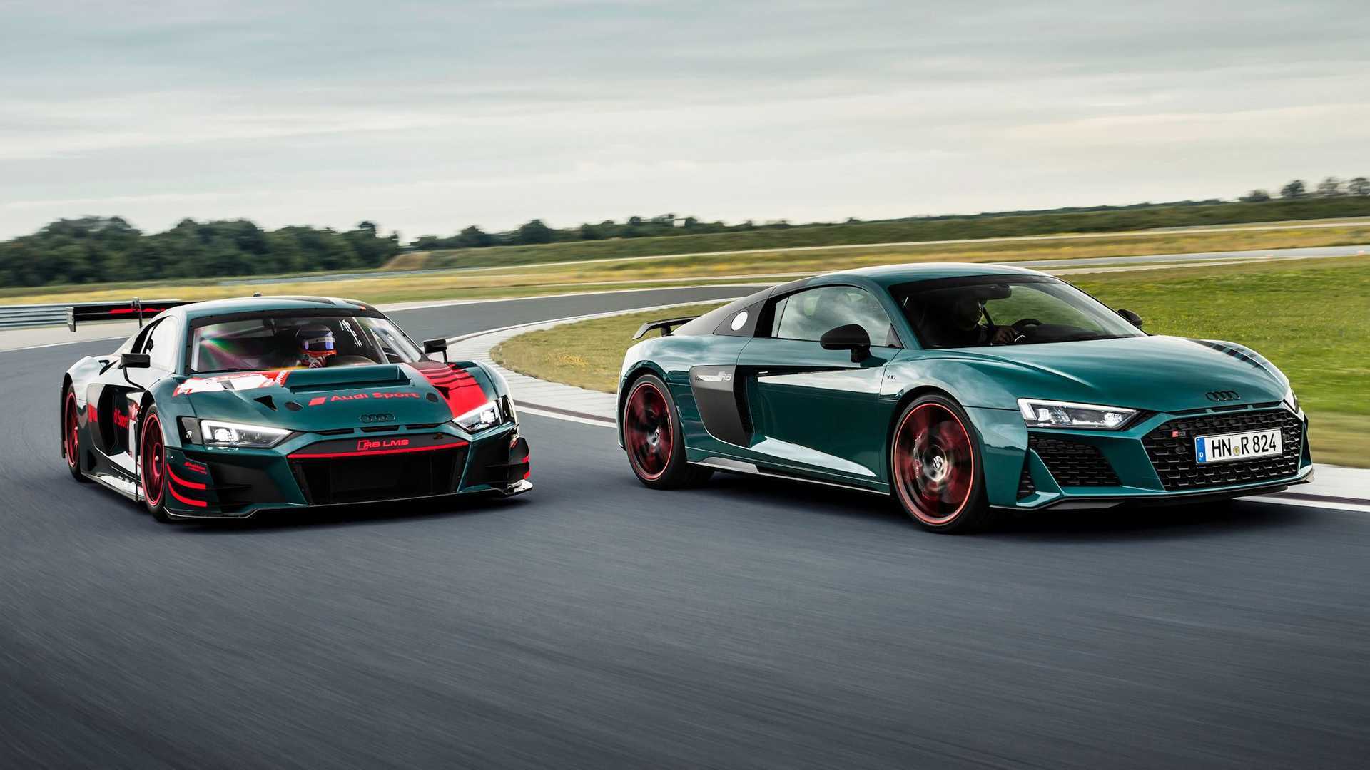 奥迪r8 green hell edition(绿色地狱版),更多官图