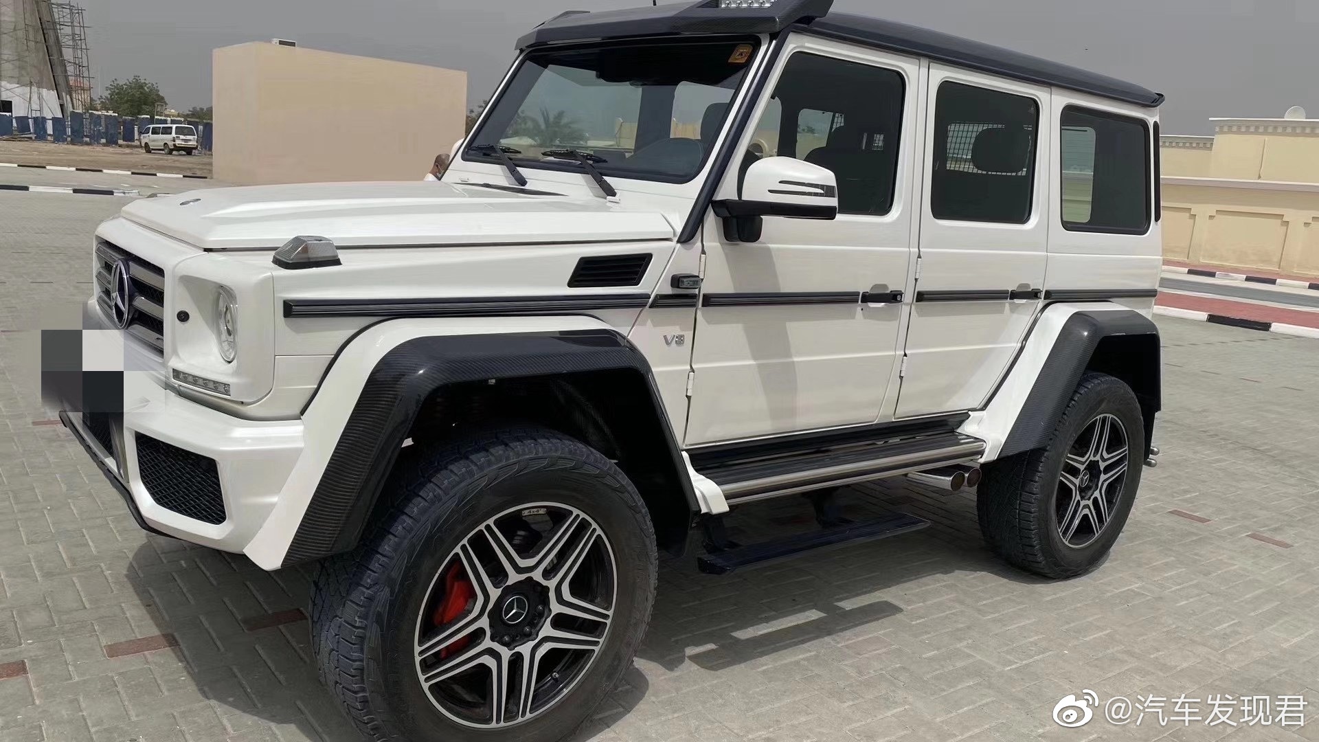 高清汽车美图：奔驰G500 4x4，谁的大玩具