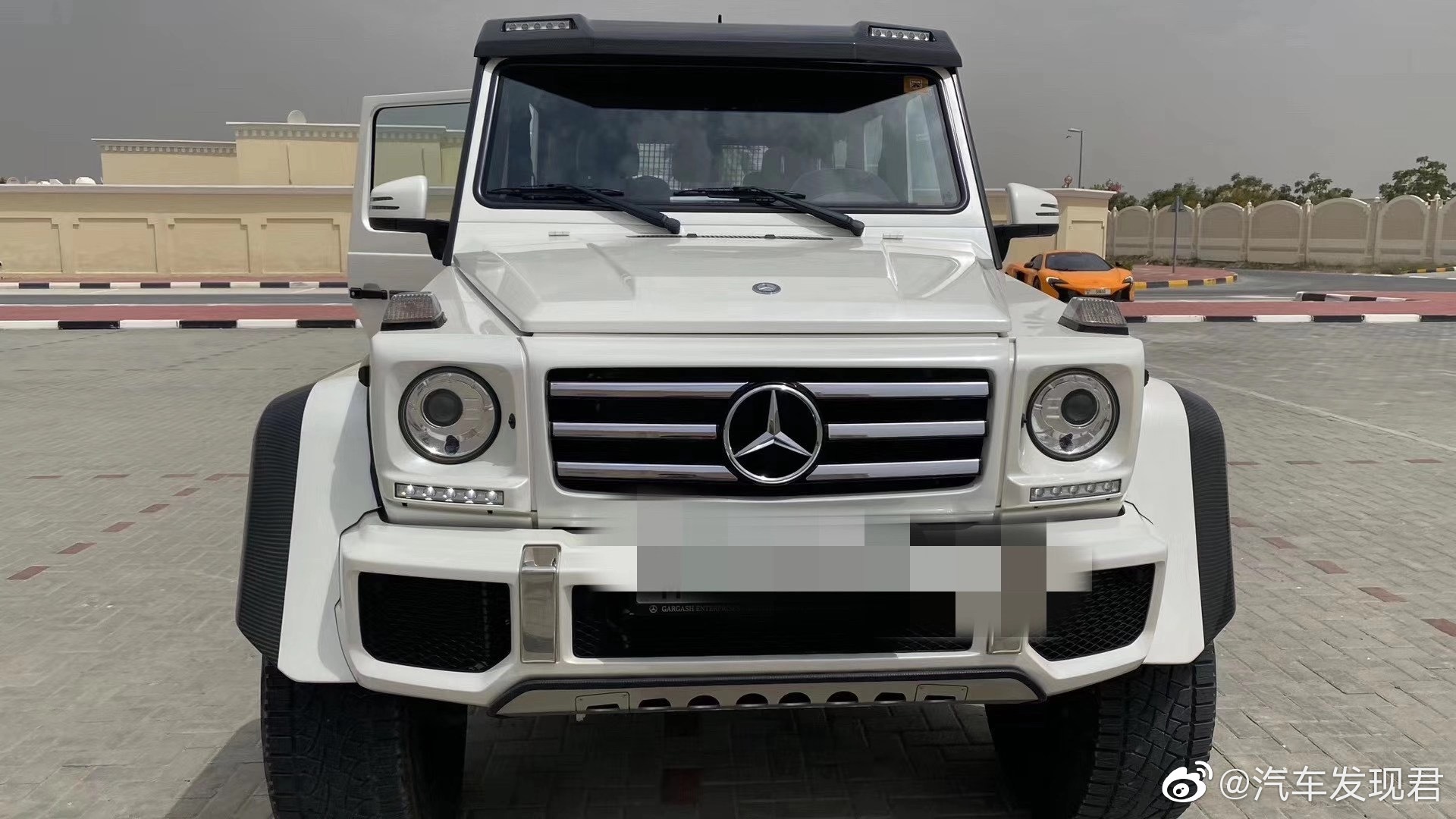 高清汽车美图：奔驰G500 4x4，谁的大玩具