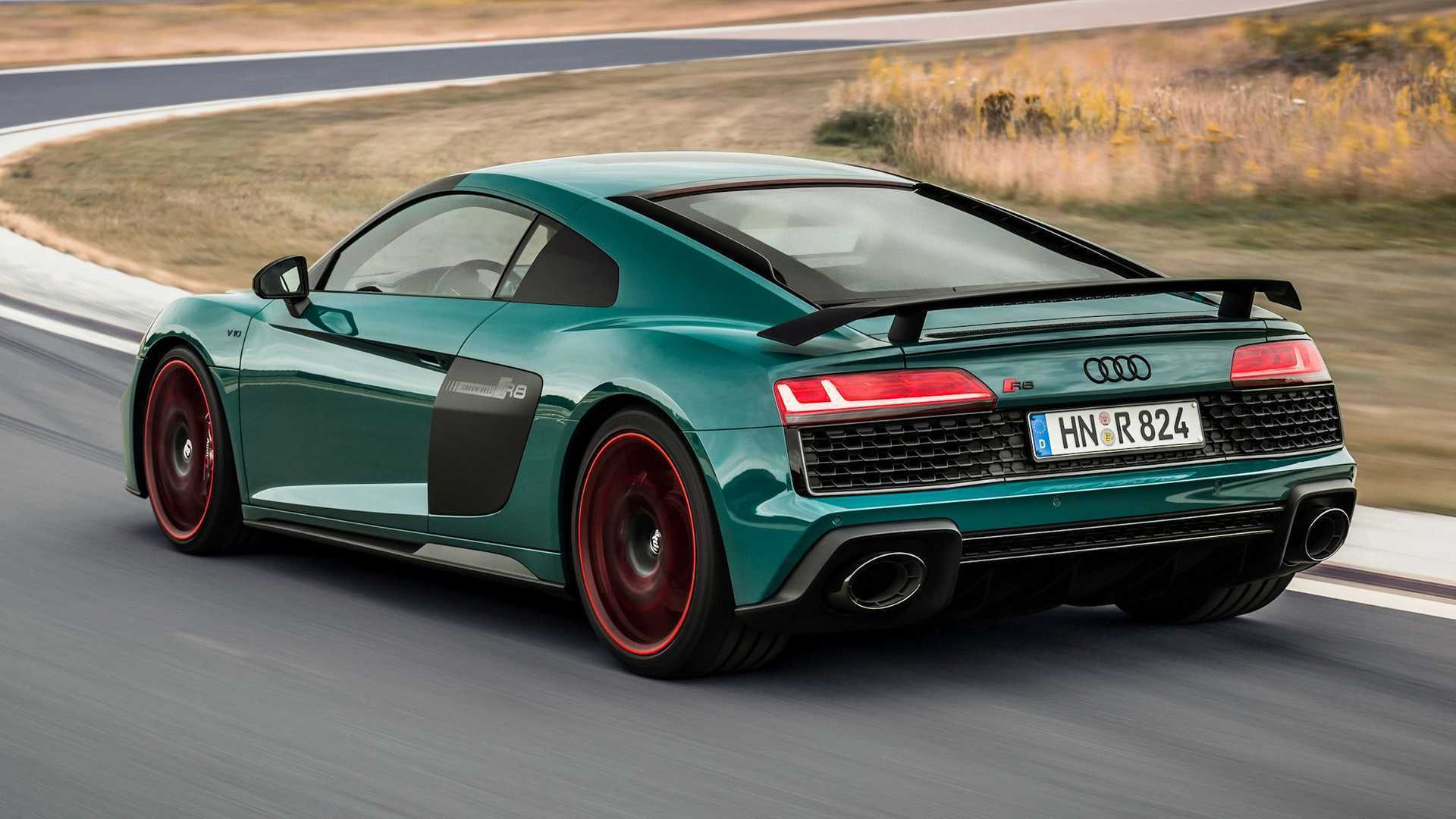 Audi R8 Green Hell Edition官图。