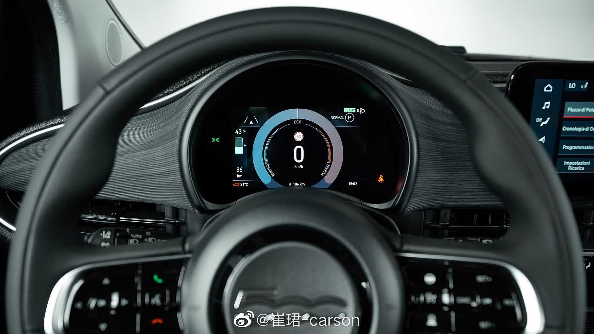 菲亚特发布纯电500全新Electric 3+1