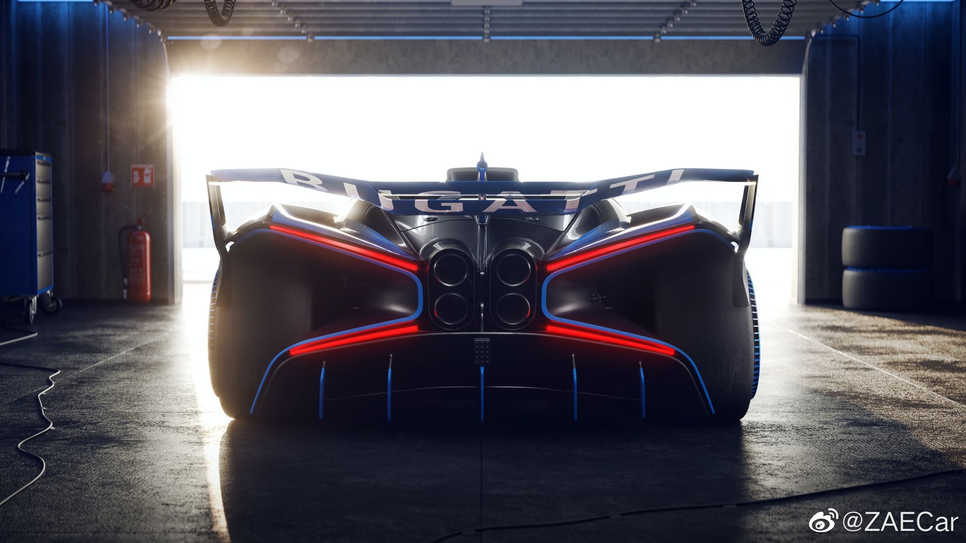 布加迪概念车，标志着布加迪未来的发展方向